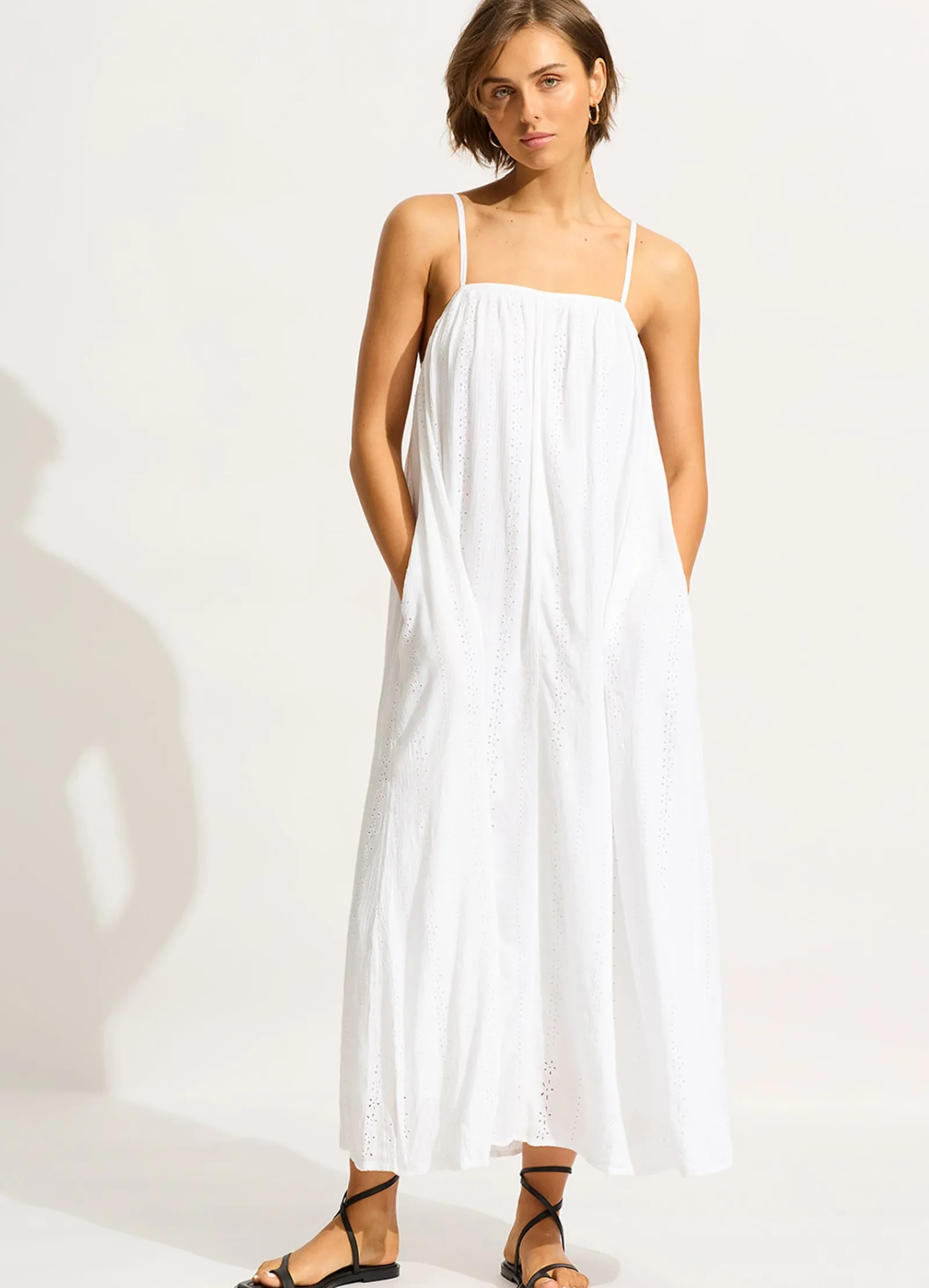 Seafolly Broderie Maxi Dress -