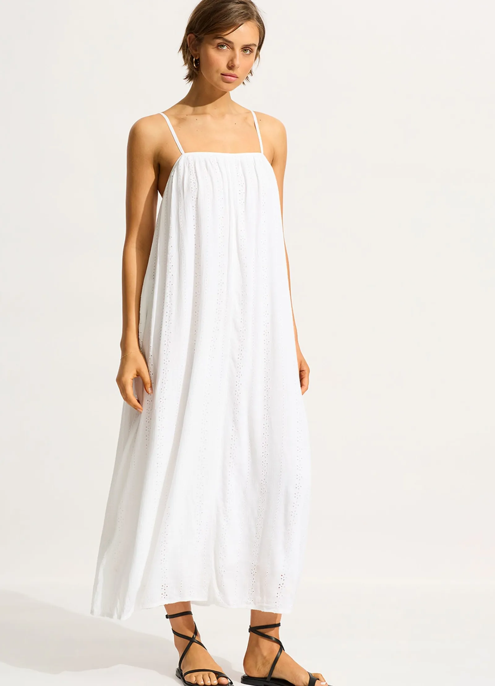 Seafolly Broderie Maxi Dress -