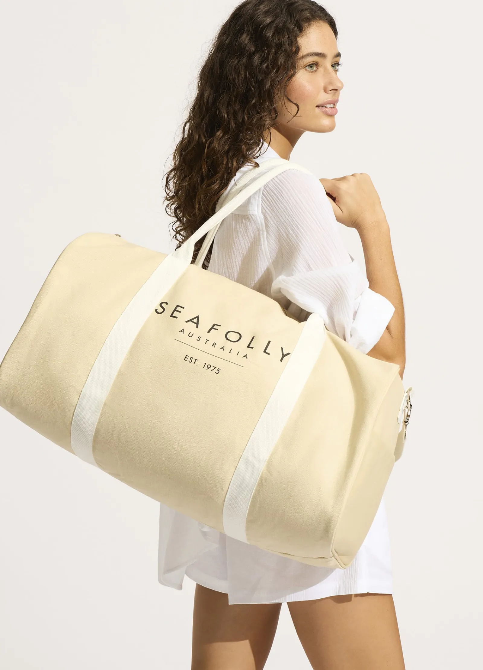 Seafolly Canvas Duffle Bag -