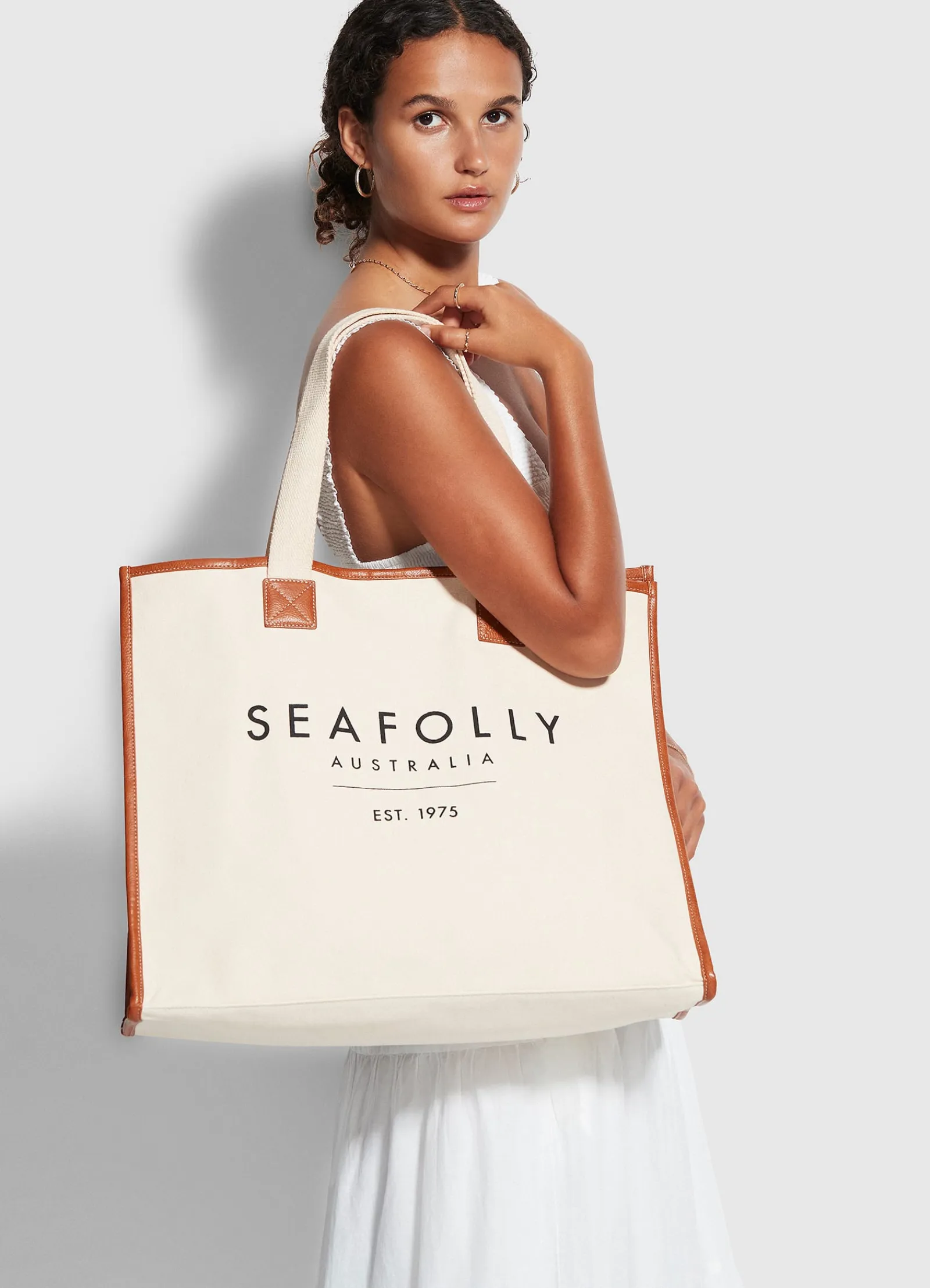 Seafolly Canvas Tote Bag -