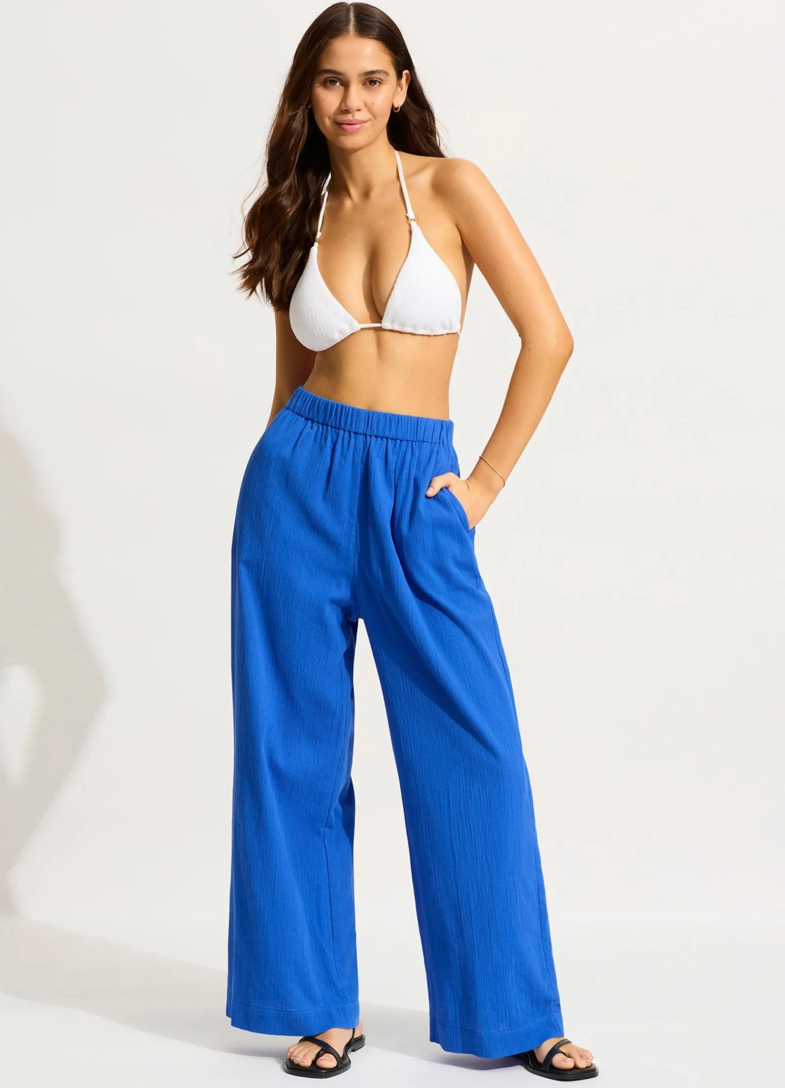 Seafolly Crinkle Beach Pant -