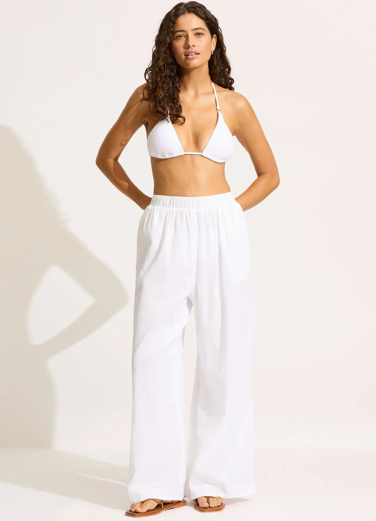 Seafolly Crinkle Beach Pant -