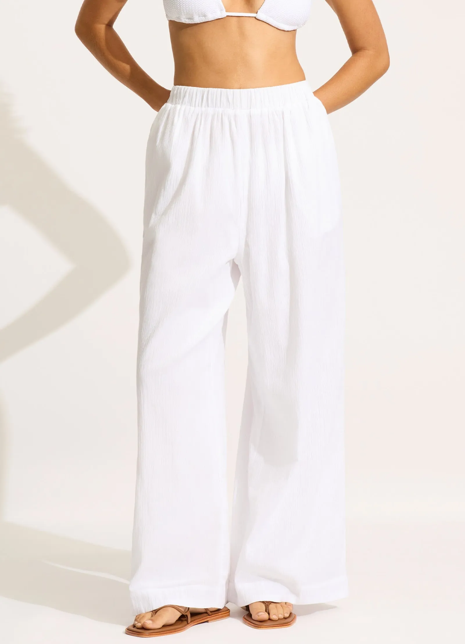 Seafolly Crinkle Beach Pant -