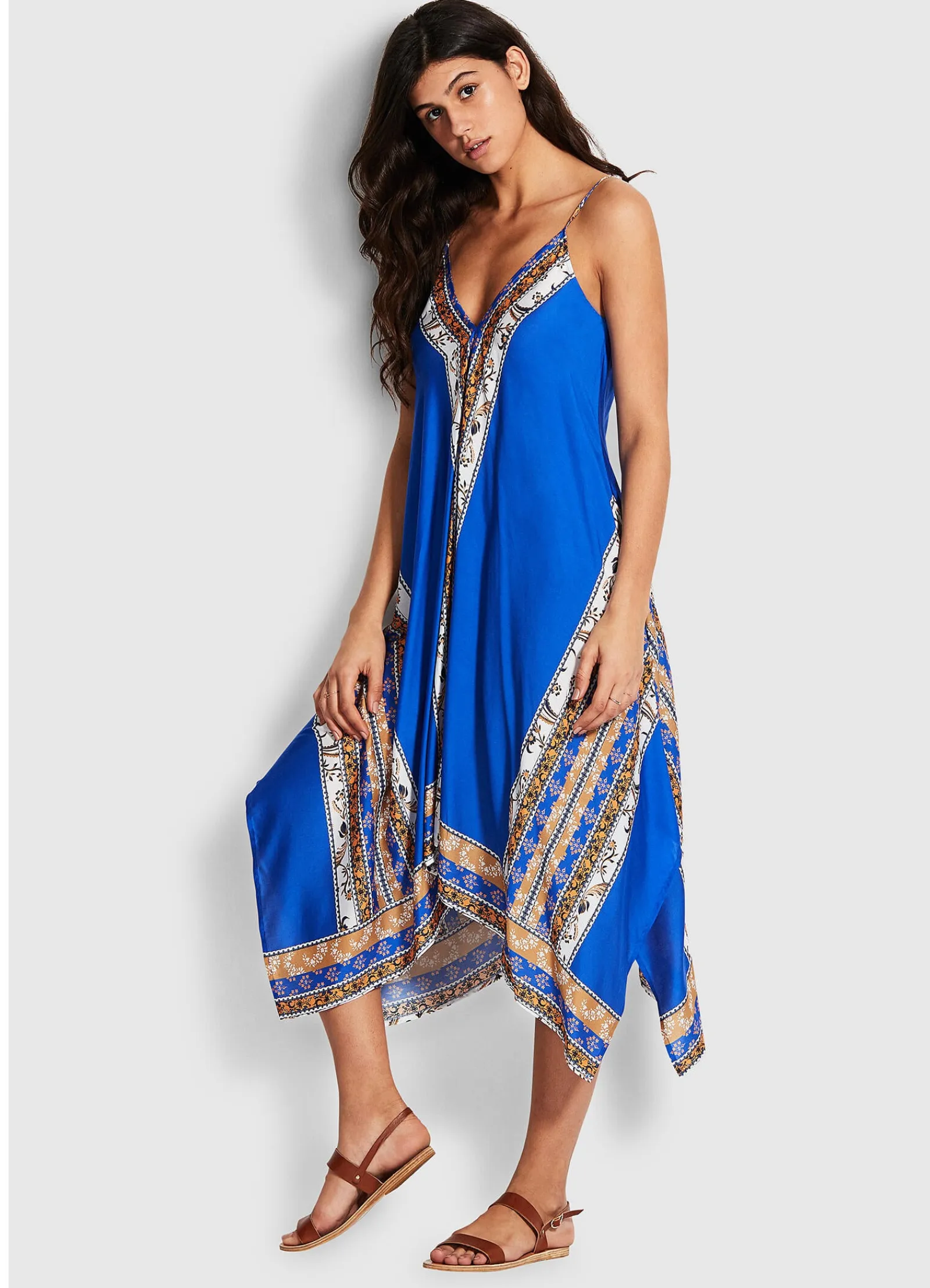 Seafolly El Dorado Scarf Dress - Cobalt Blue