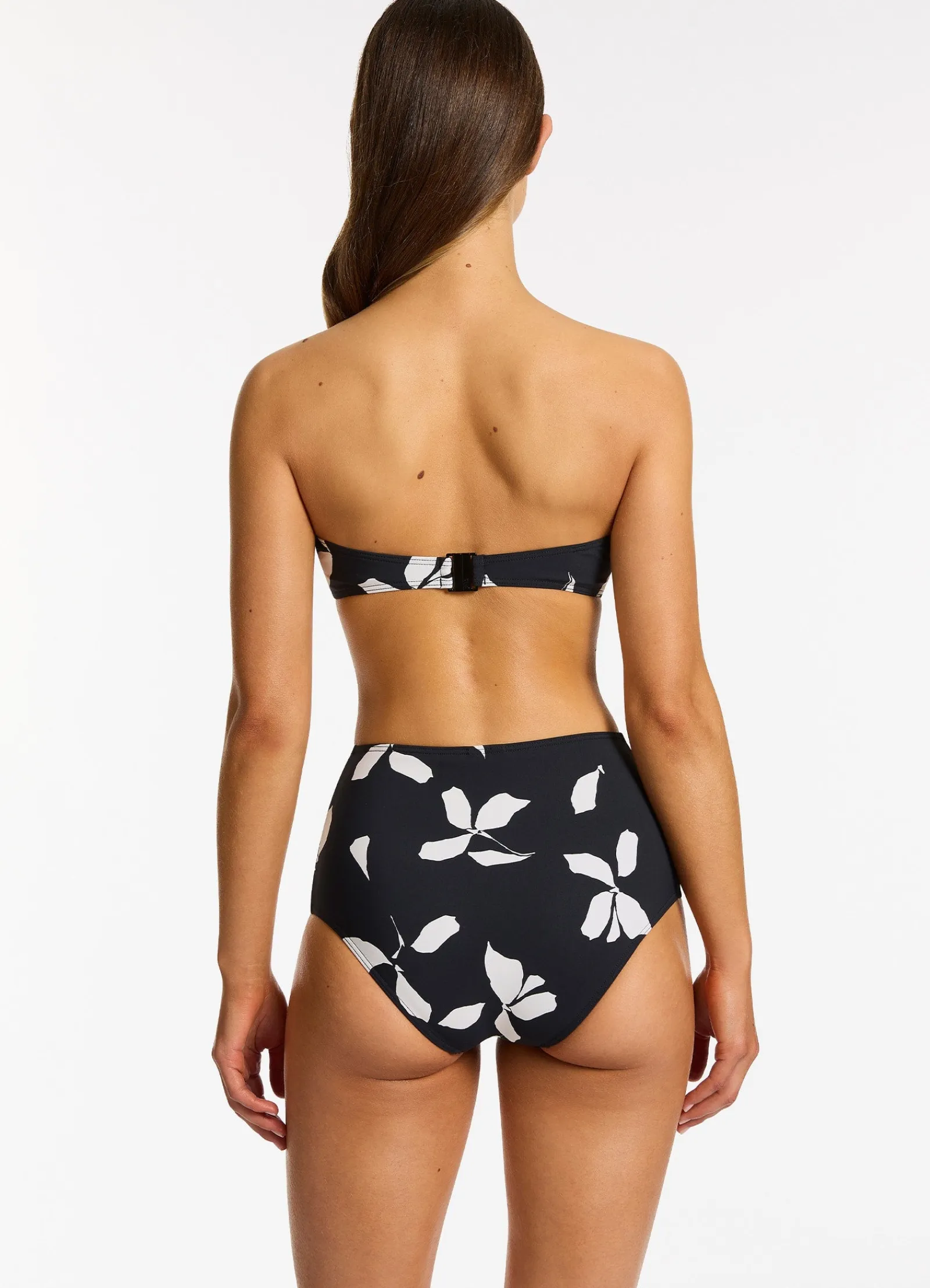 Seafolly Elora Bloom High Waist Bikini Bottom -