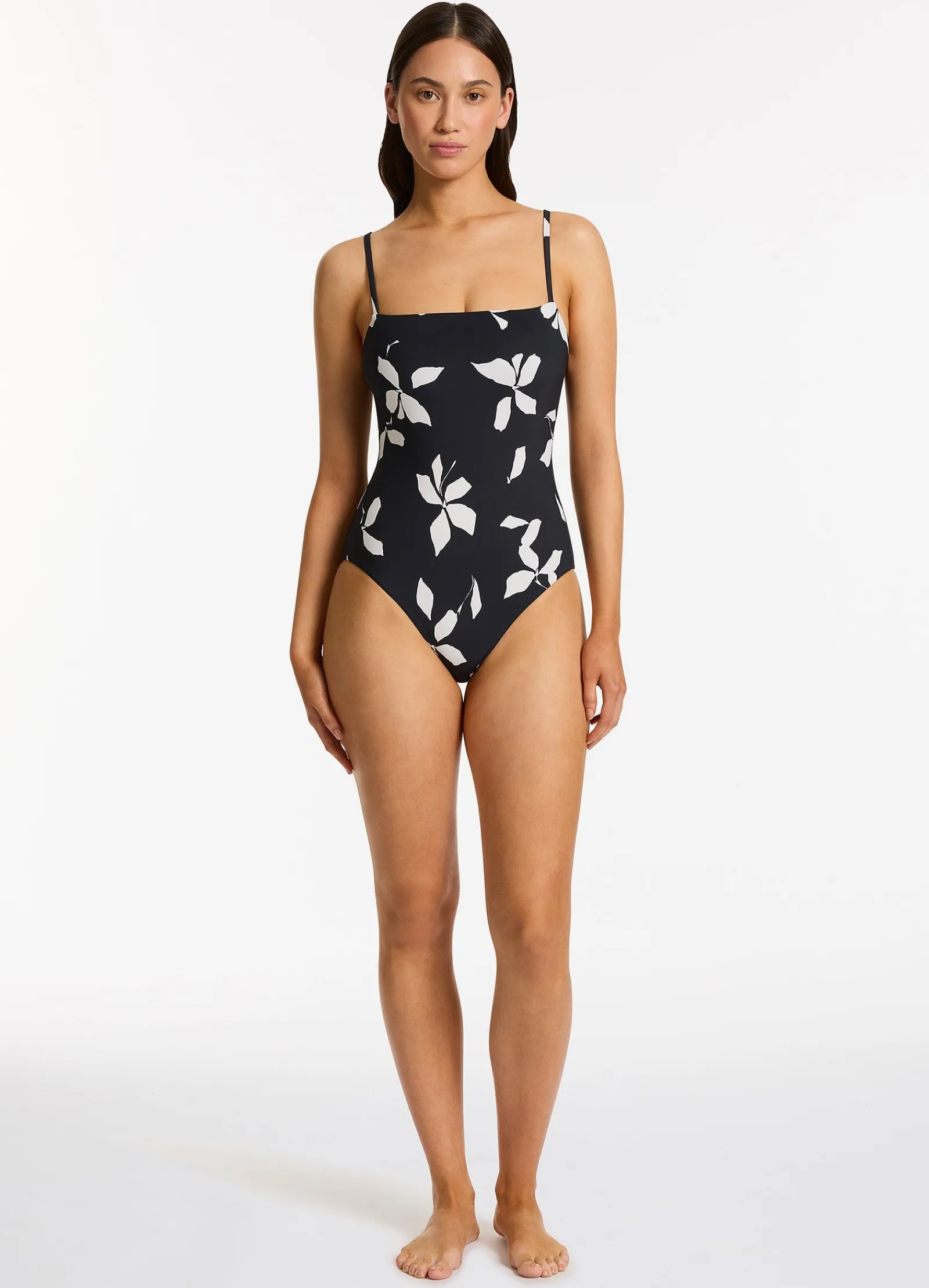 Seafolly Elora Bloom Minimal Tank One Piece -