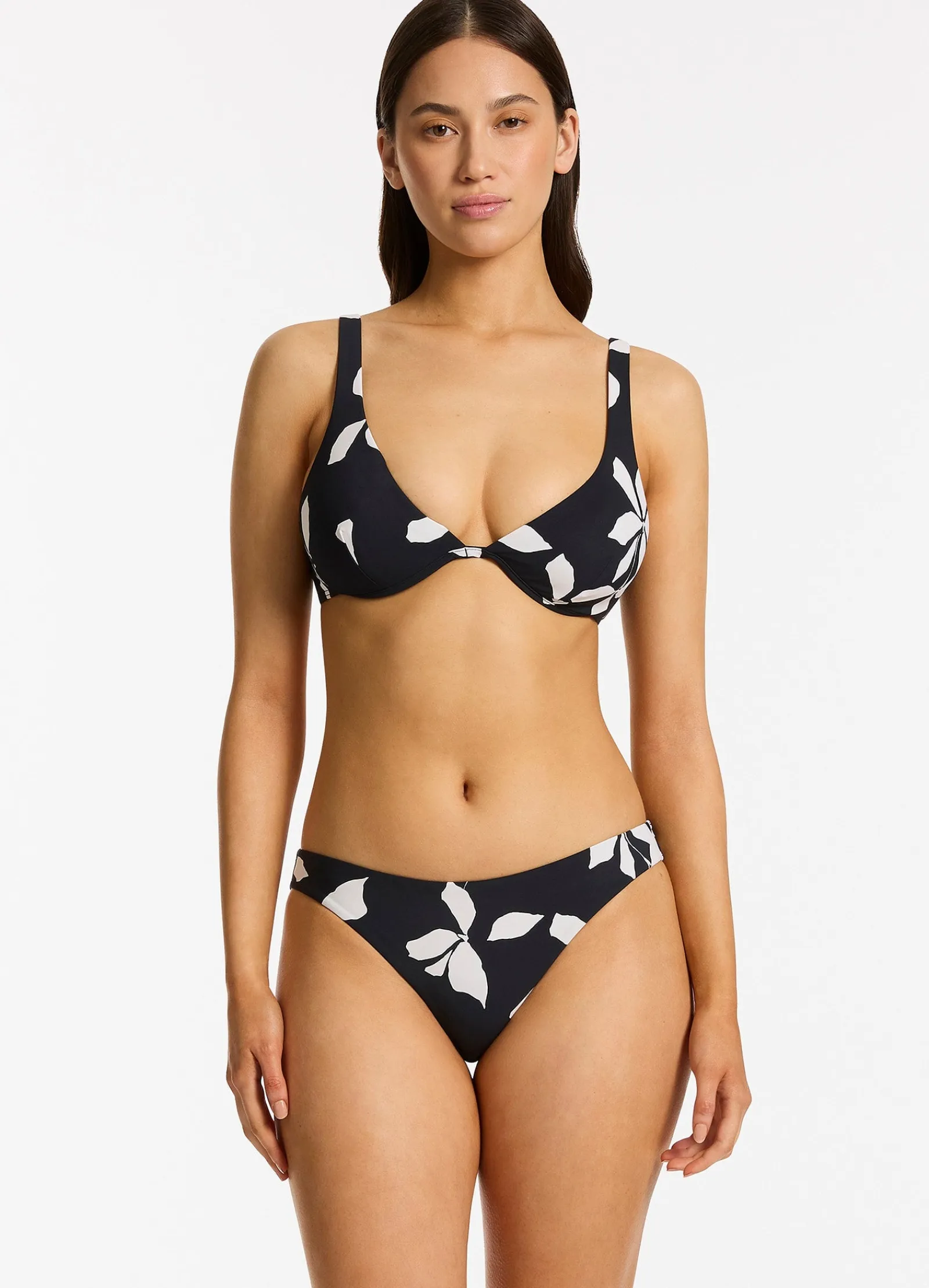 Seafolly Elora Bloom Underwire Triangle Bikini Top -