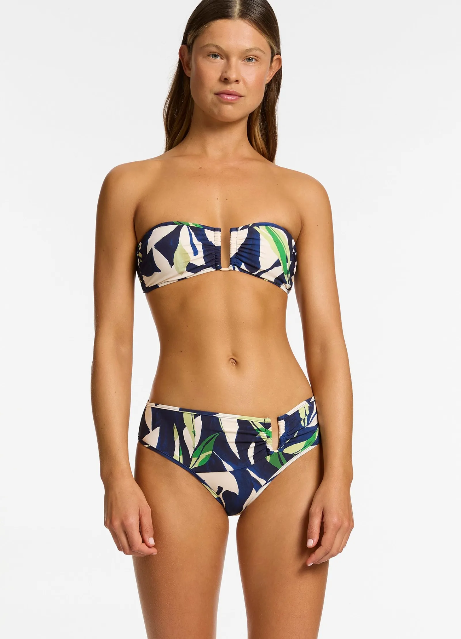 Seafolly Fauna Bandeau Bikini Top -