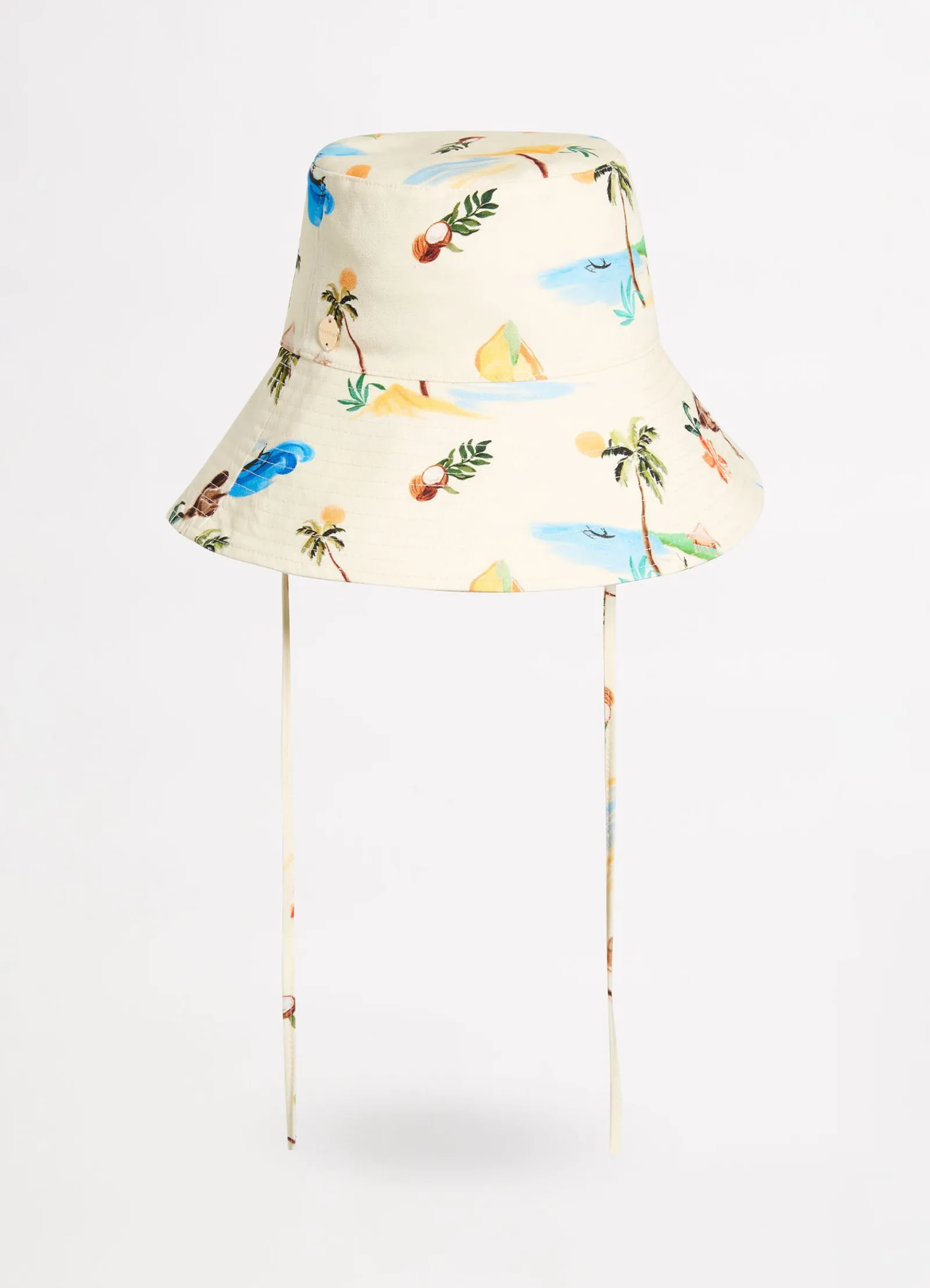 Seafolly Isla Palm Bucket Hat -