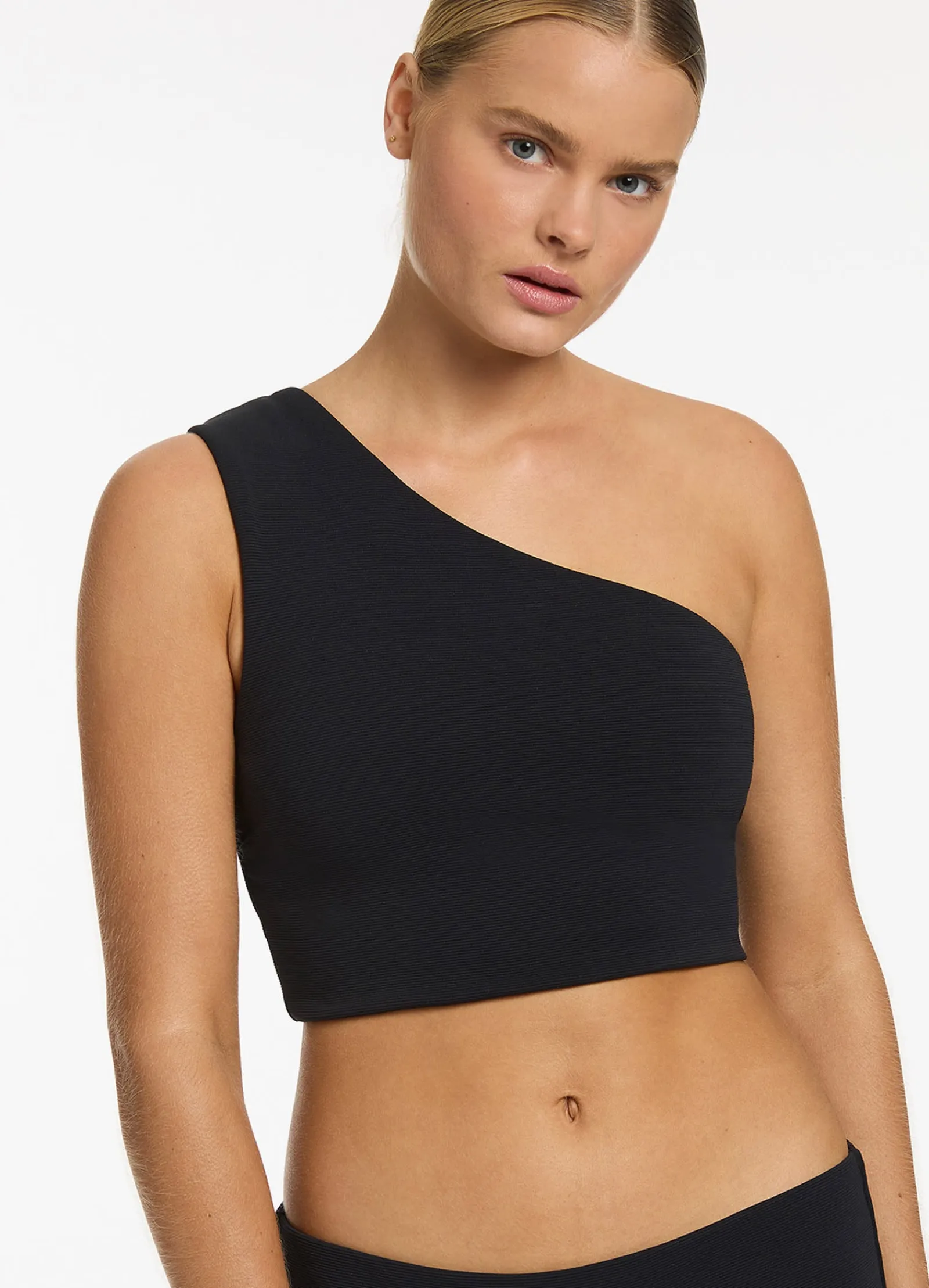 Seafolly Isla Rib Wide Shoulder Top -