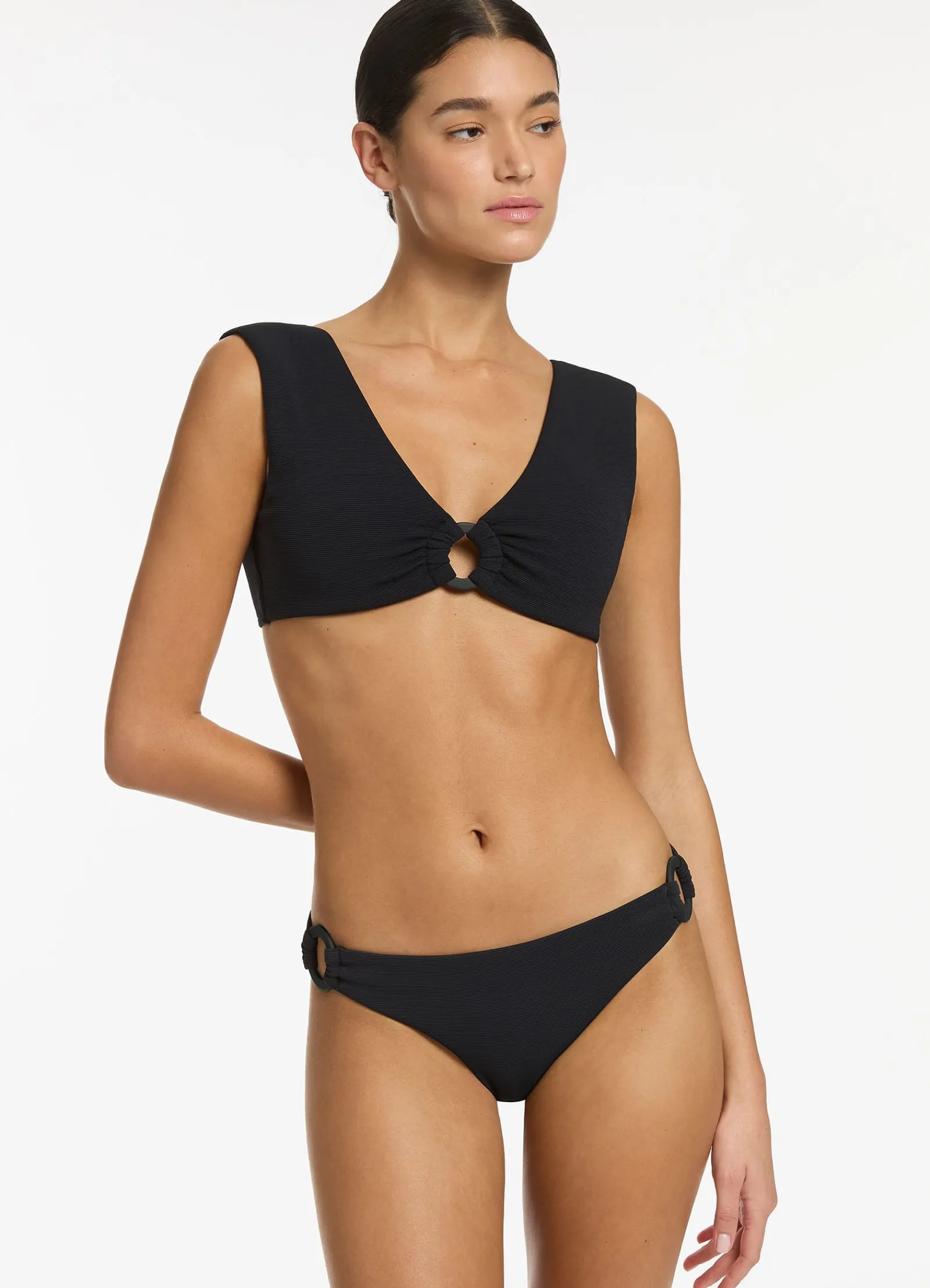 Seafolly Isla Rib Wide Strap Top -