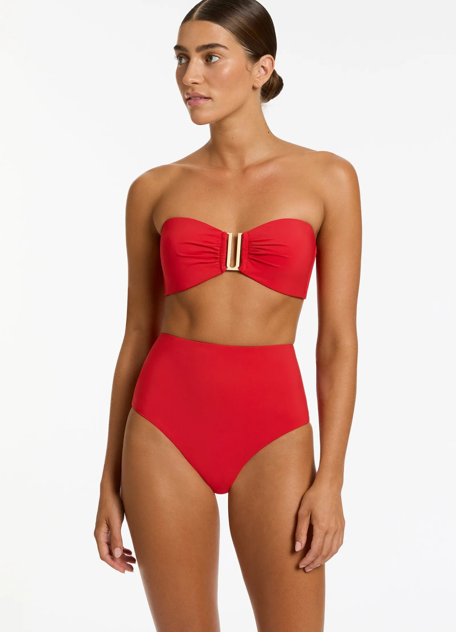 Seafolly Jetset Bandeau Bikini Top -