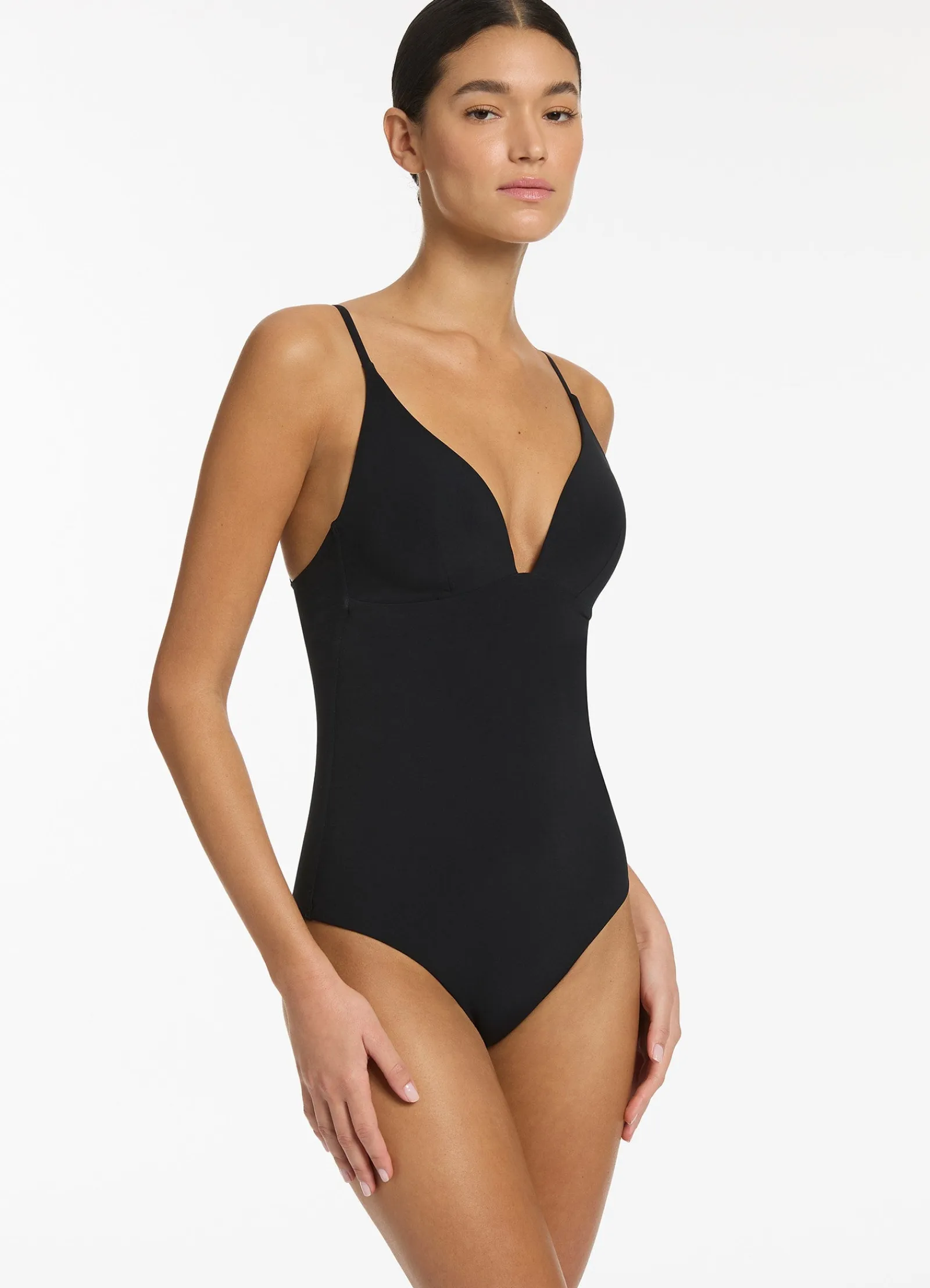 Seafolly Jetset Clean Moulded One Piece -