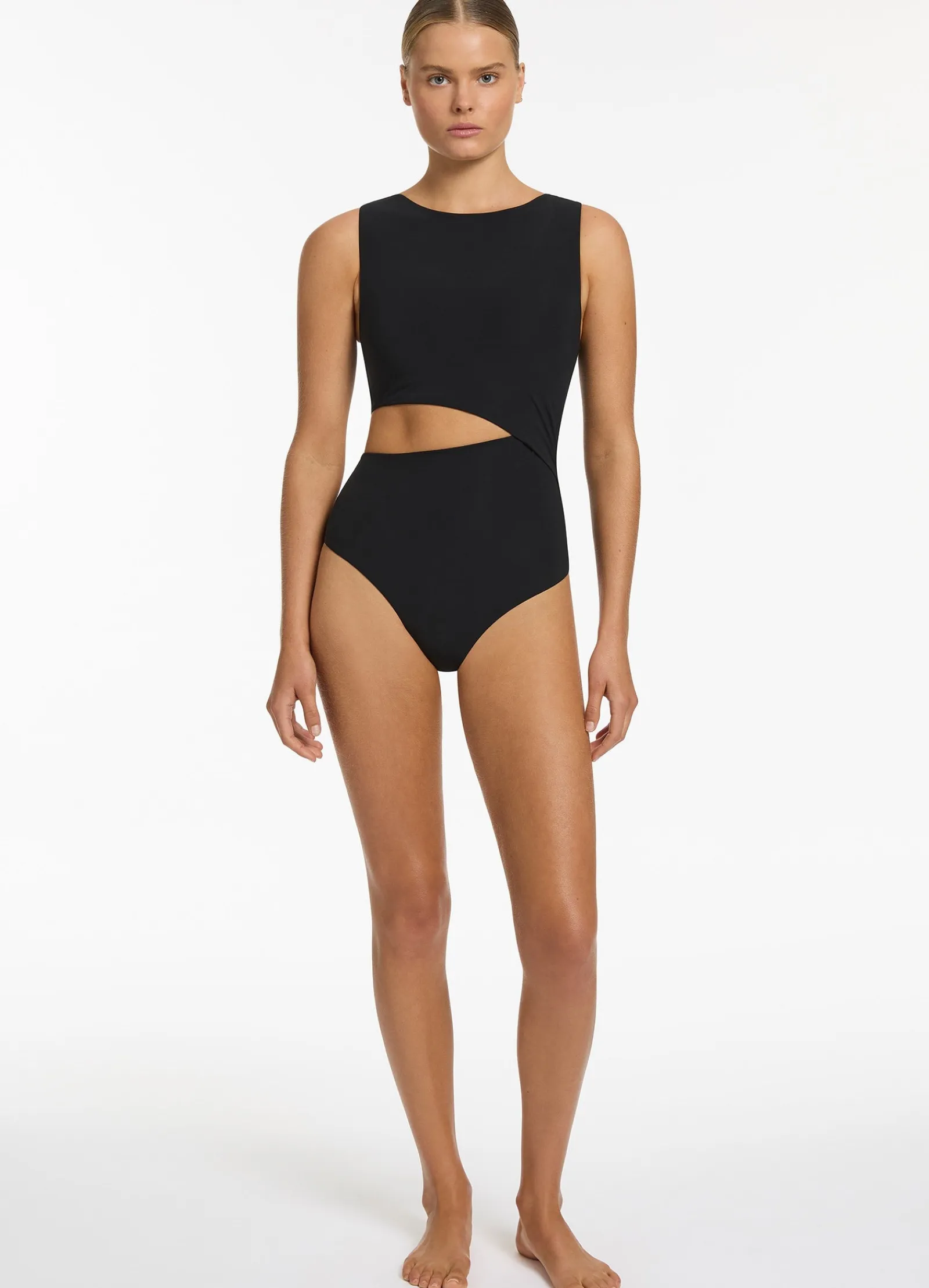 Seafolly Jetset Cut Out Tank One Piece -