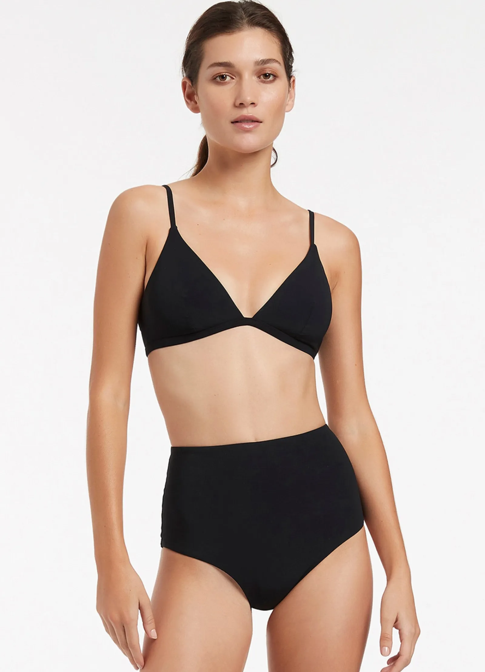 Seafolly Jetset High Waisted Bikini Bottom -