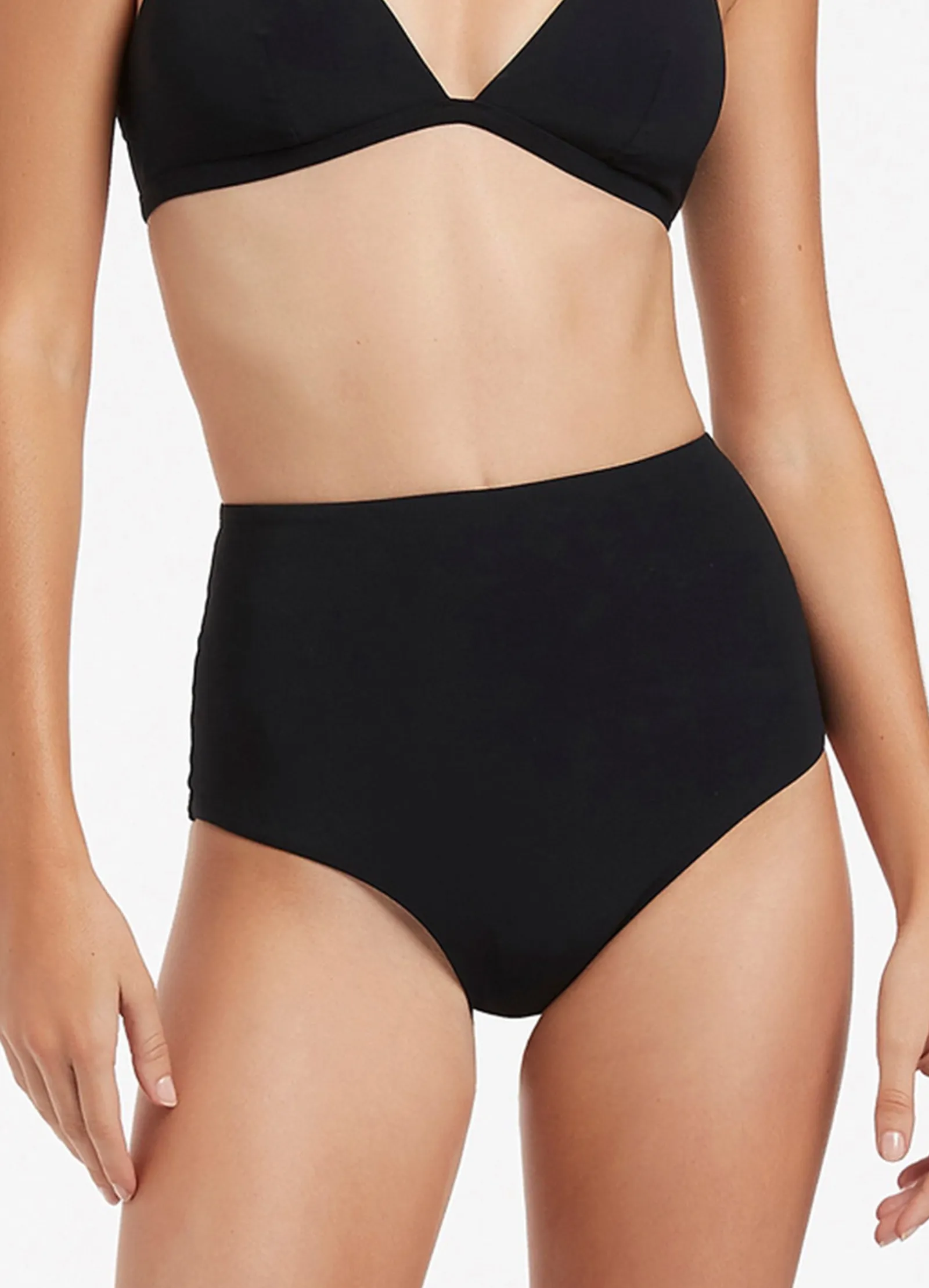 Seafolly Jetset High Waisted Bikini Bottom -