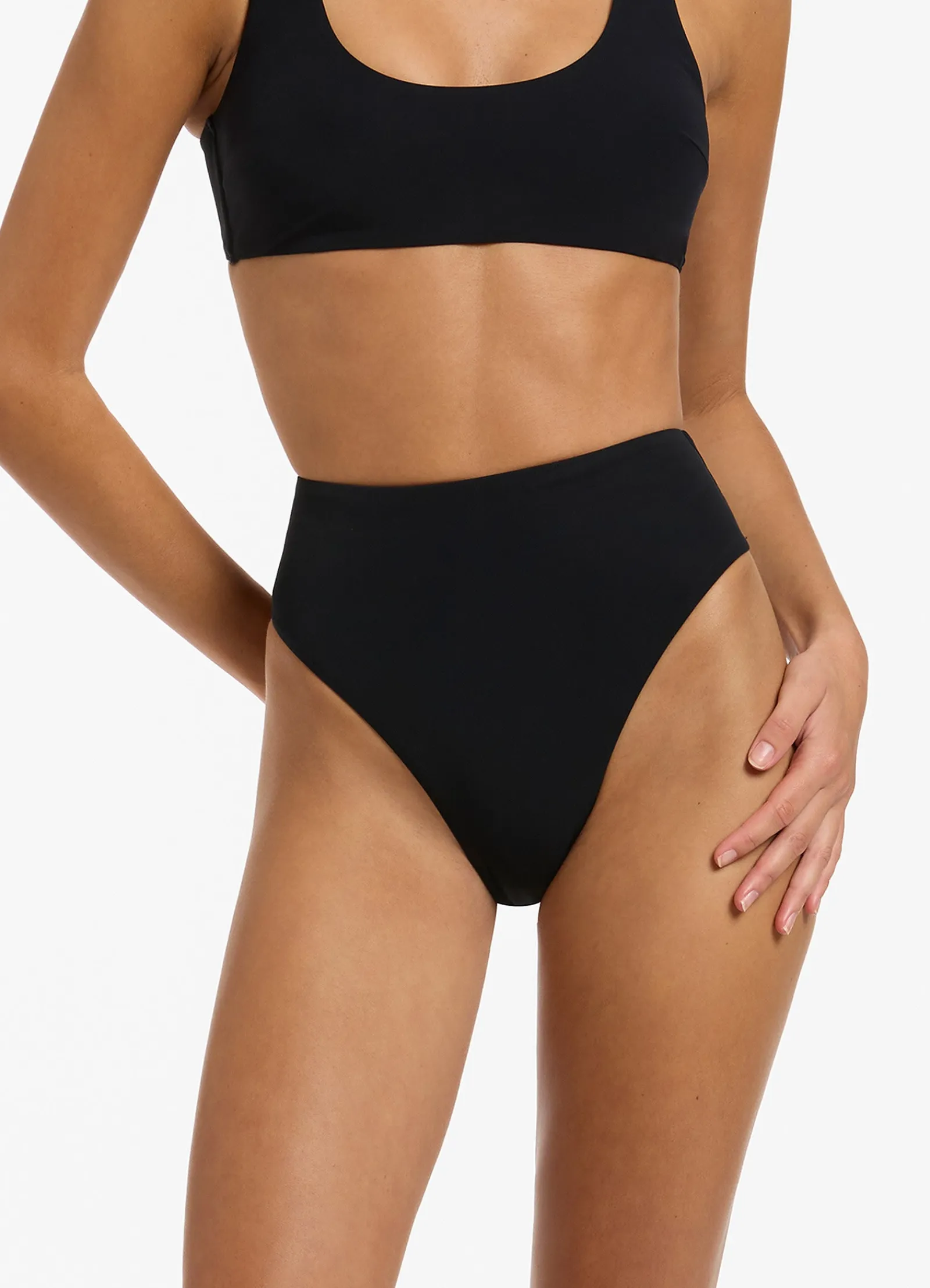 Seafolly Jetset High Waisted Bikini Bottom -