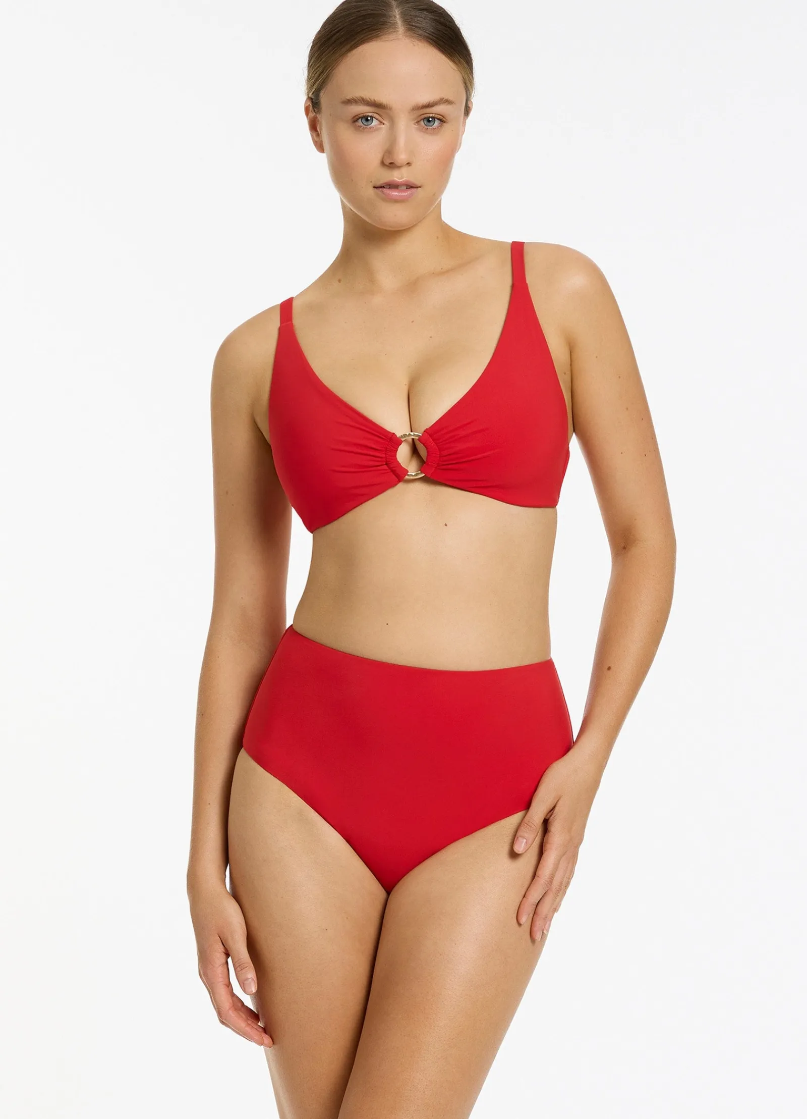 Seafolly Jetset High Waisted Bikini Bottom -