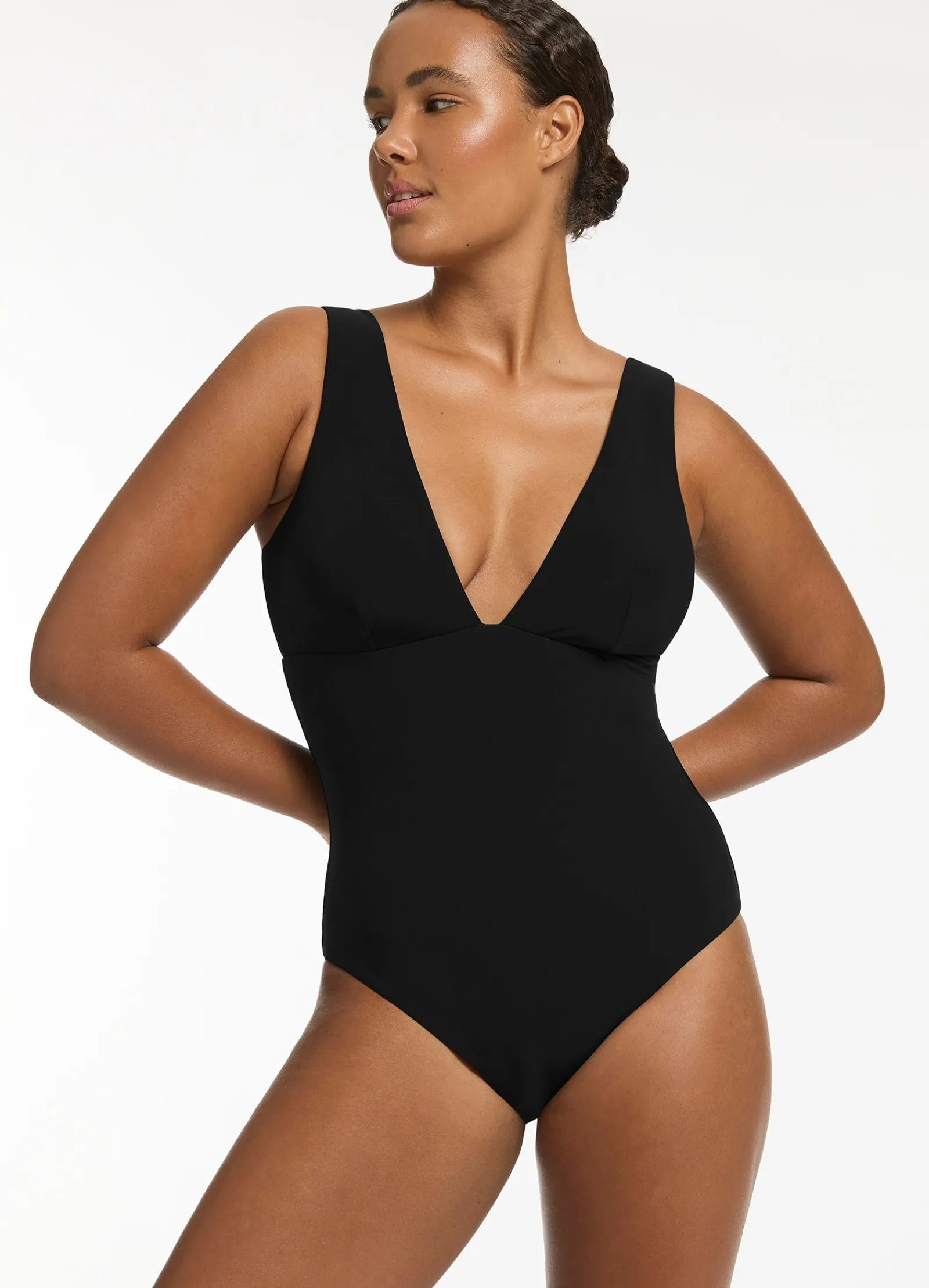 Seafolly Jetset Plunge One Piece -