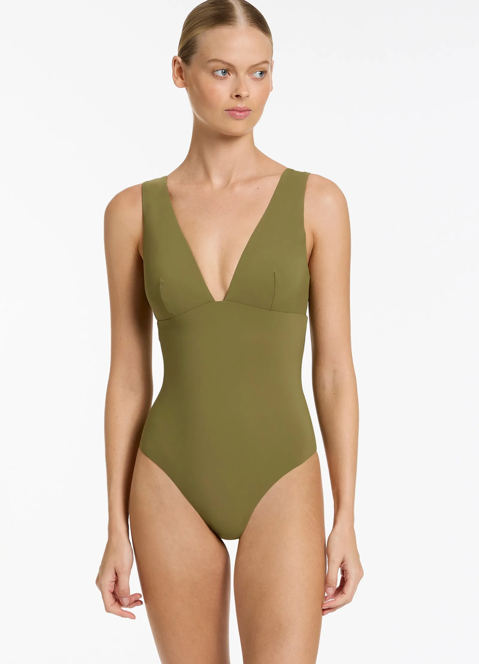 Seafolly Jetset Plunge One Piece -