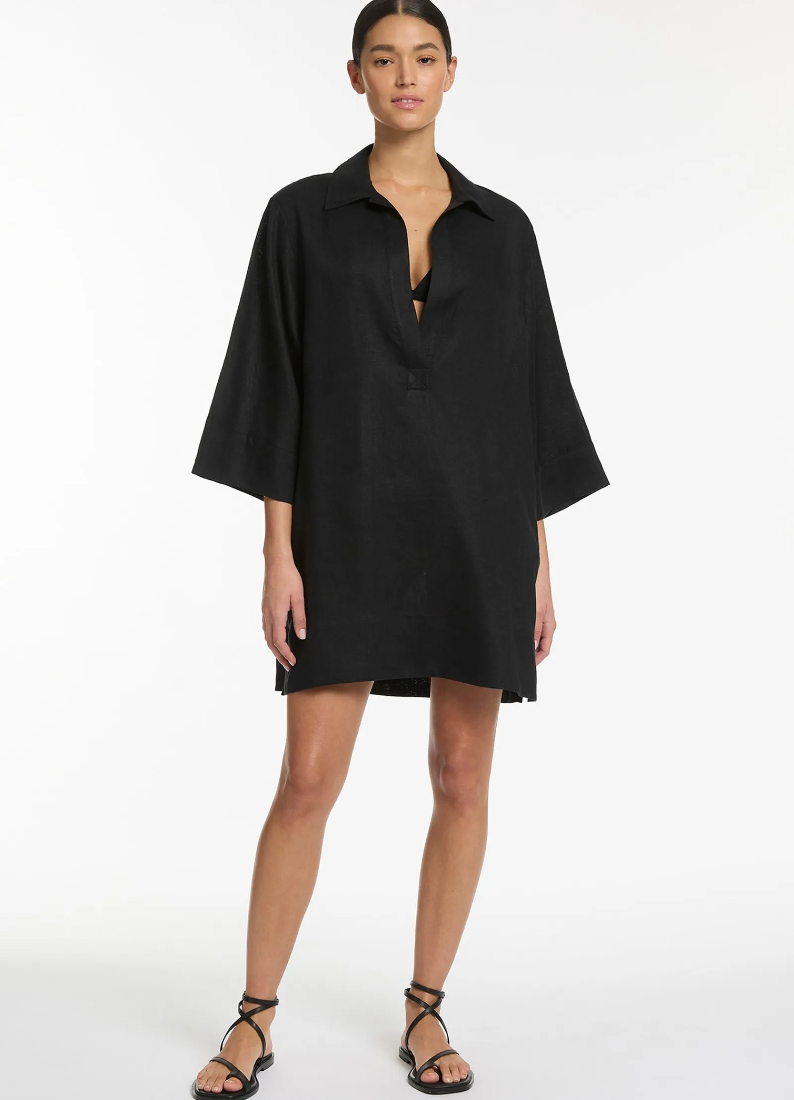 Seafolly Jetset Pullover Kaftan -