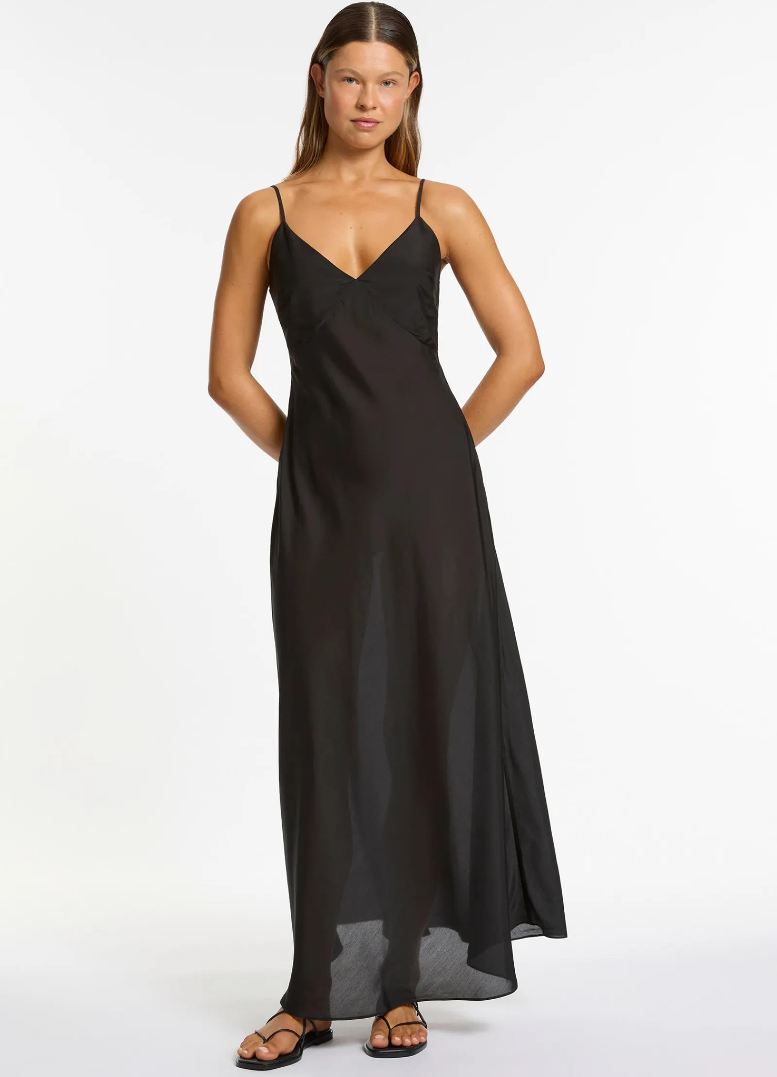 Seafolly Jetset Slip Maxi Dress -