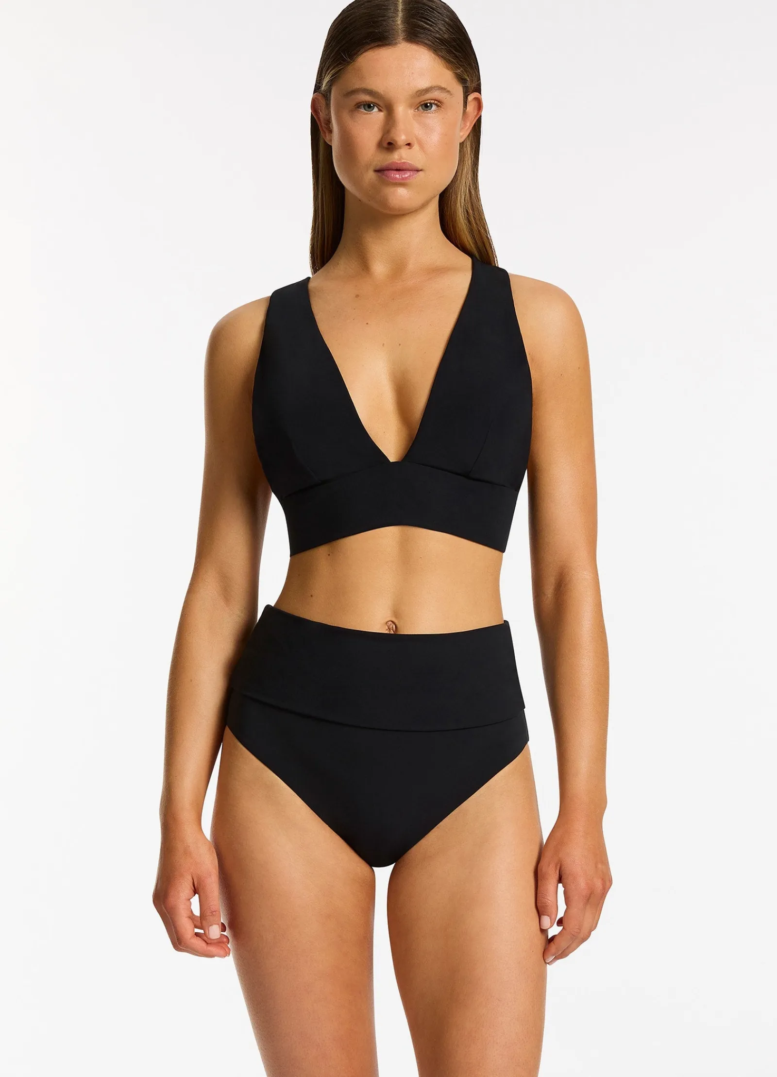 Seafolly Jetset Soft Triangle Bikini Top -