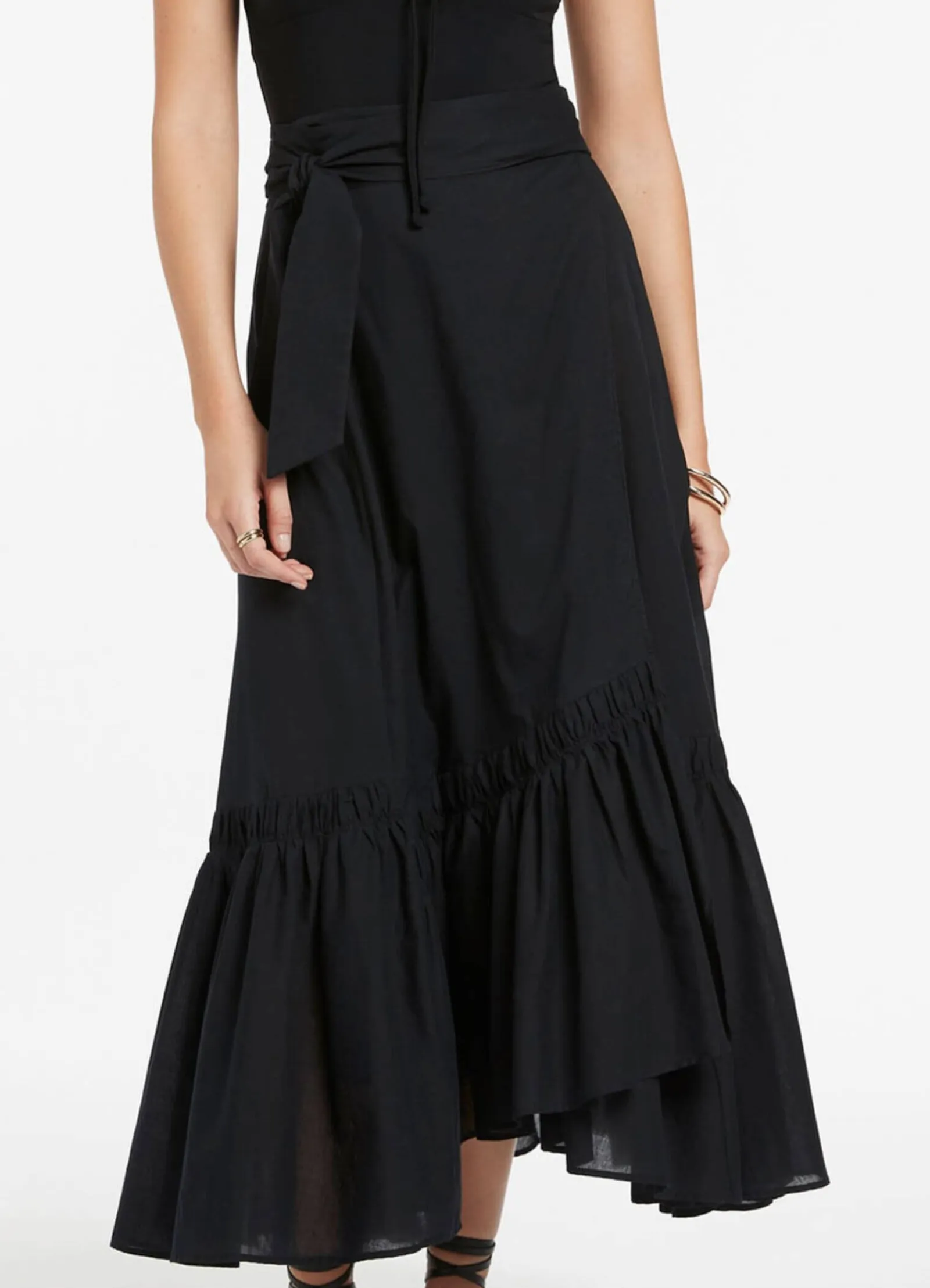 Seafolly Jetset Tiered Wrap Skirt -