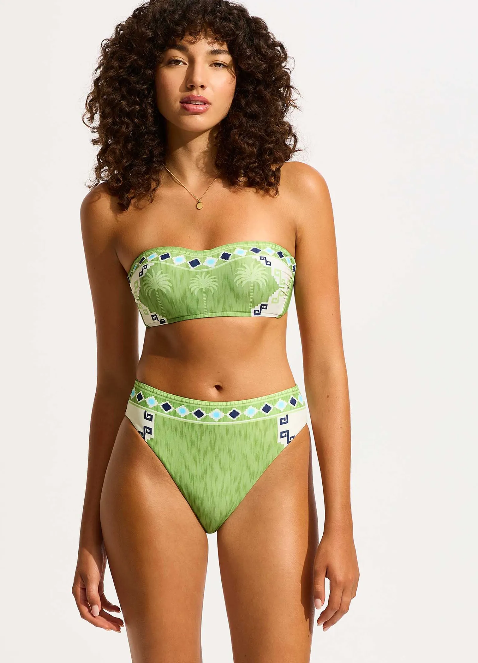 Seafolly Kasbah Bustier Bandeau Bikini Top -