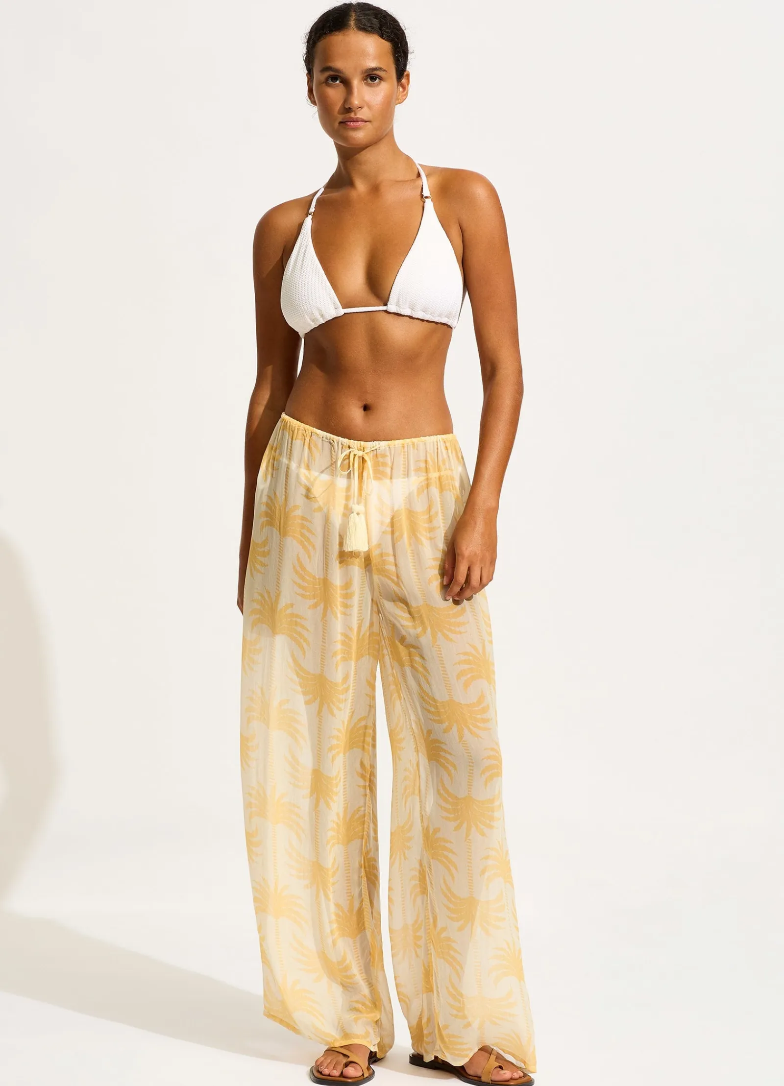 Seafolly Kasbah Drawstring Waist Pant -