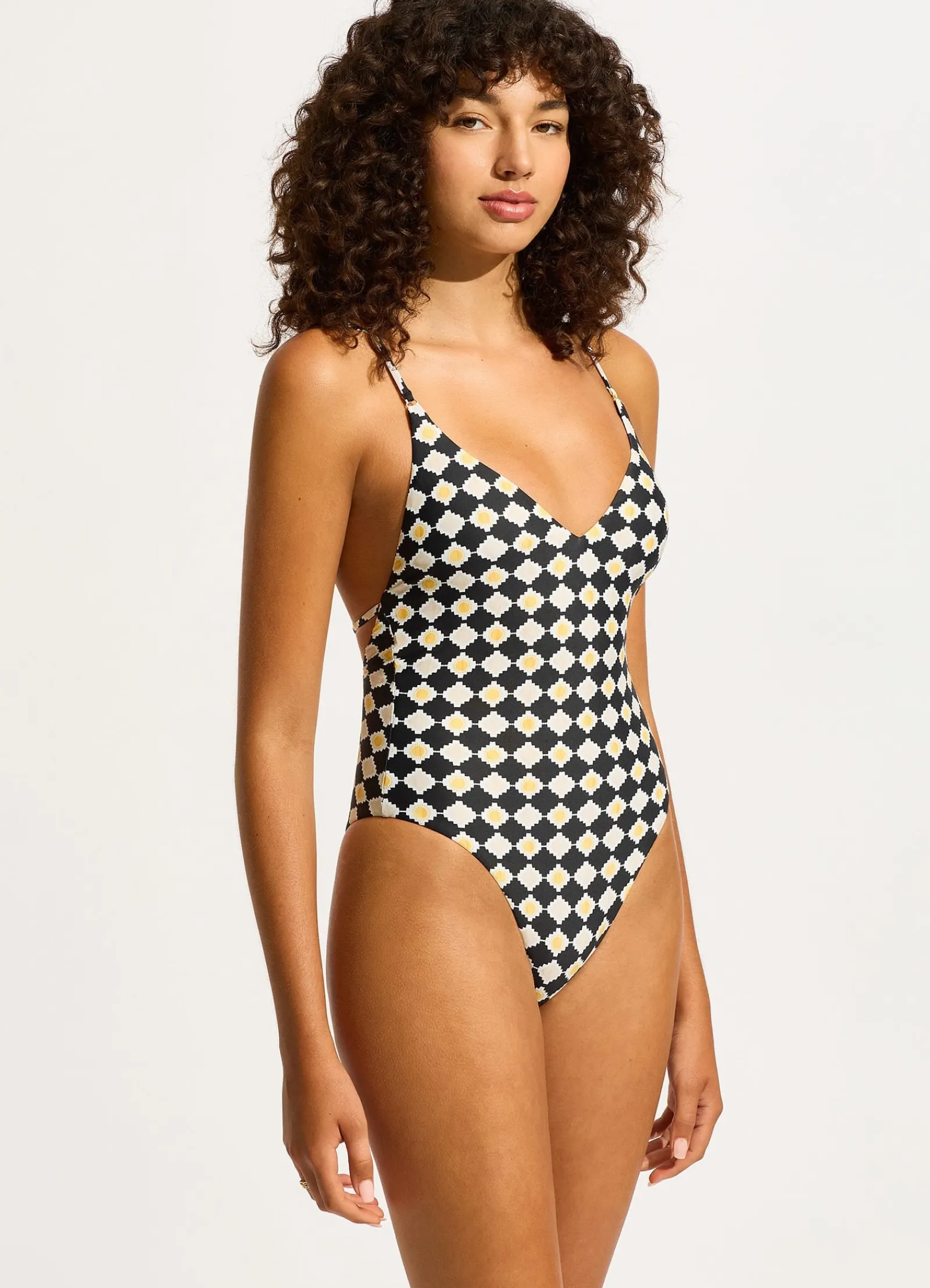 Seafolly Kasbah V Neck One Piece -