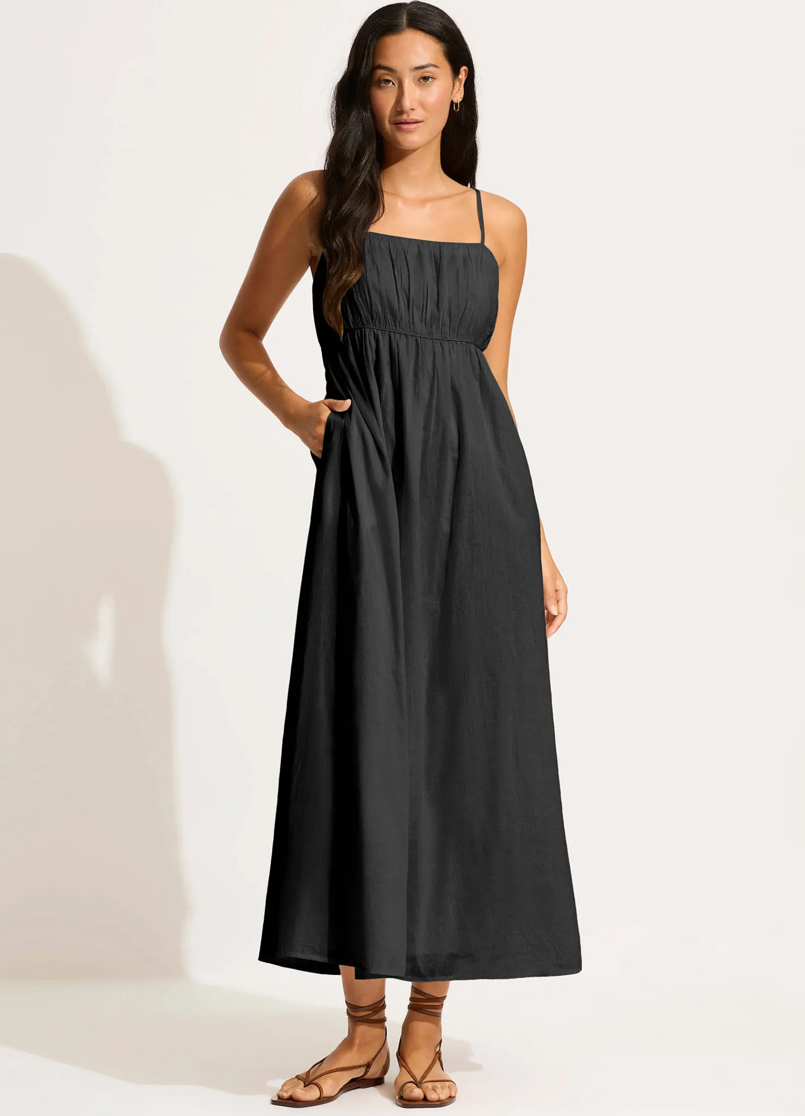 Seafolly Piped Maxi Dress -