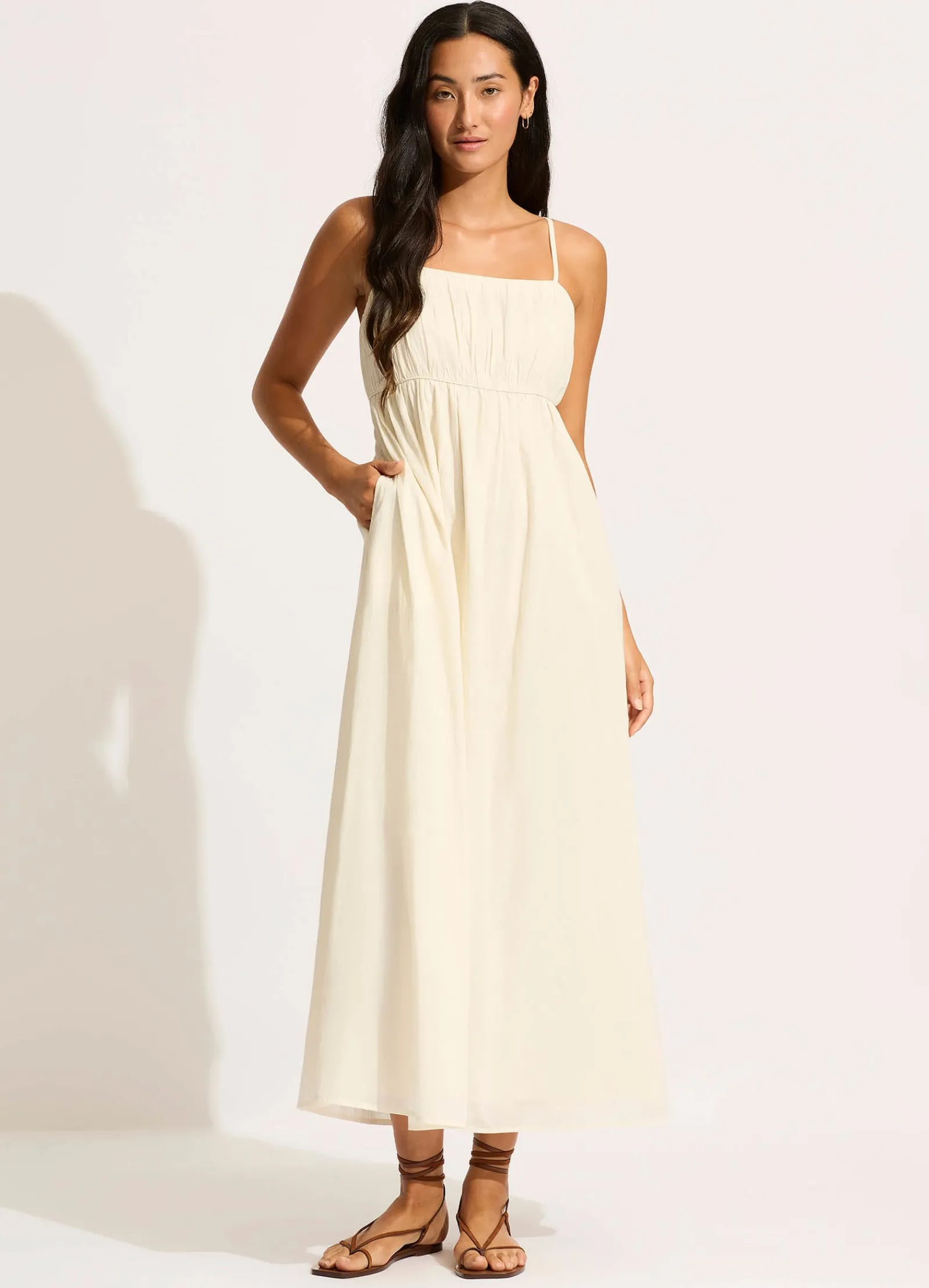 Seafolly Piped Maxi Dress -