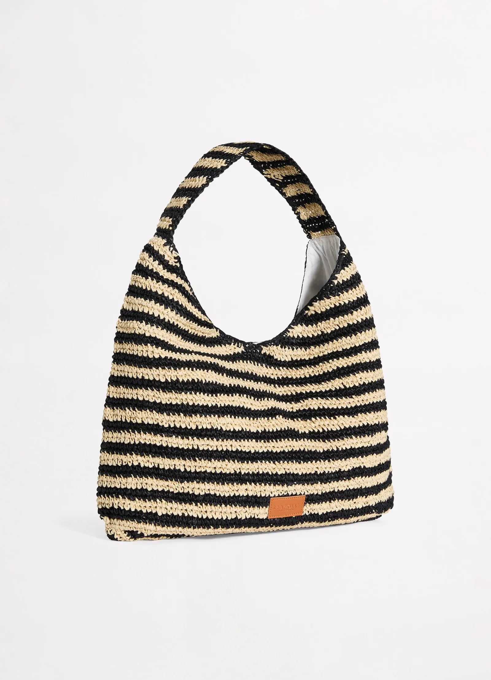 Seafolly Raffia Stripe Tote Bag -