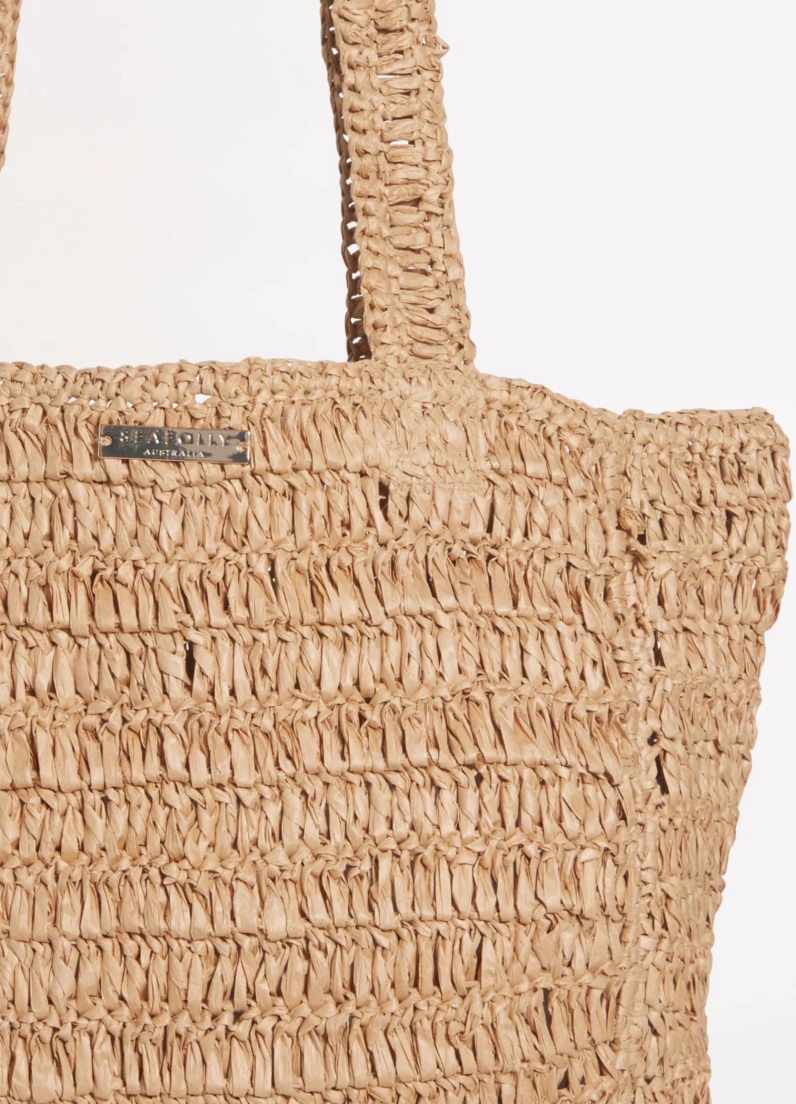 Seafolly Shores Woven Tote Bag -