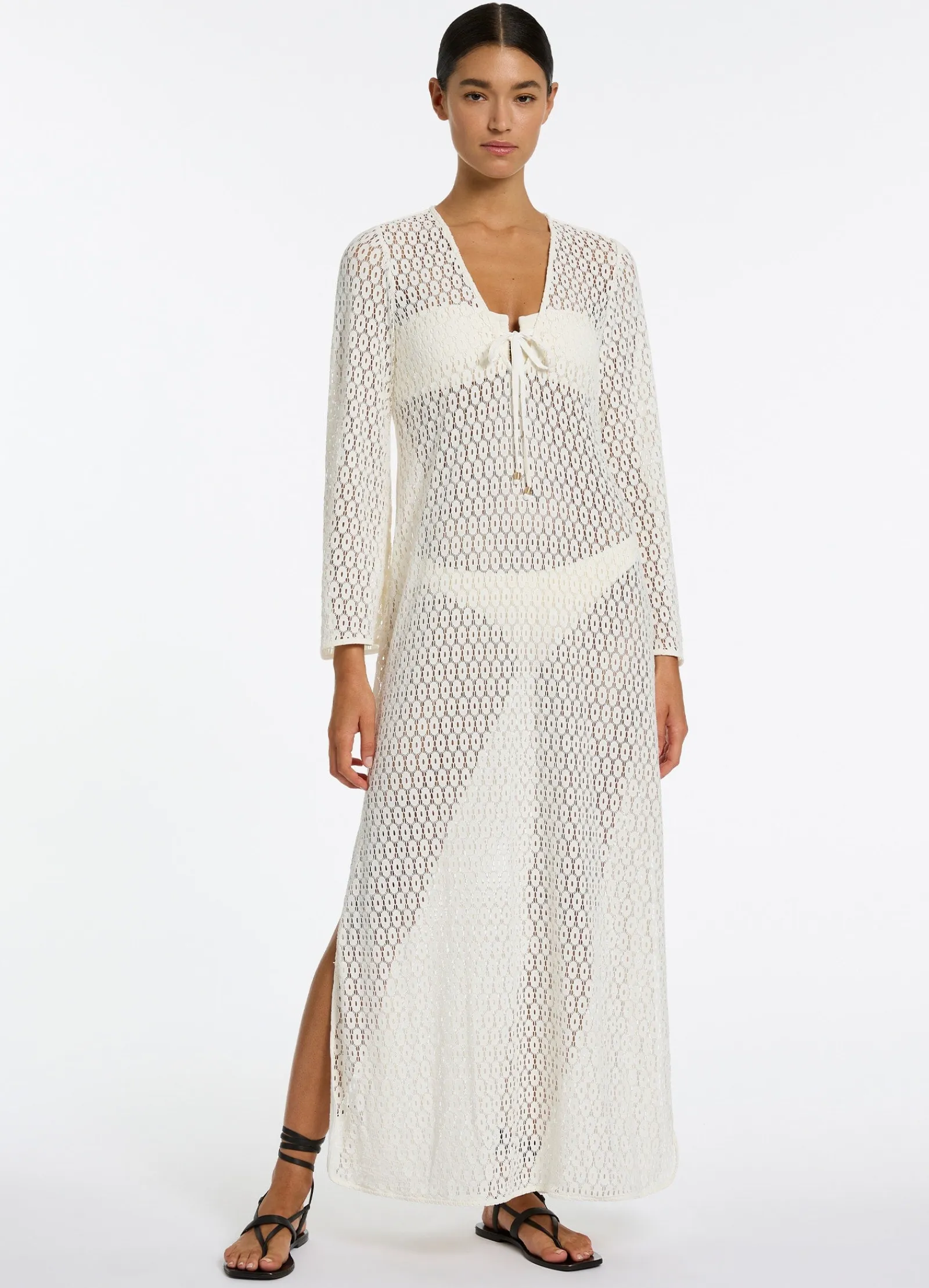 Seafolly Stretch Lace Maxi Kaftan -