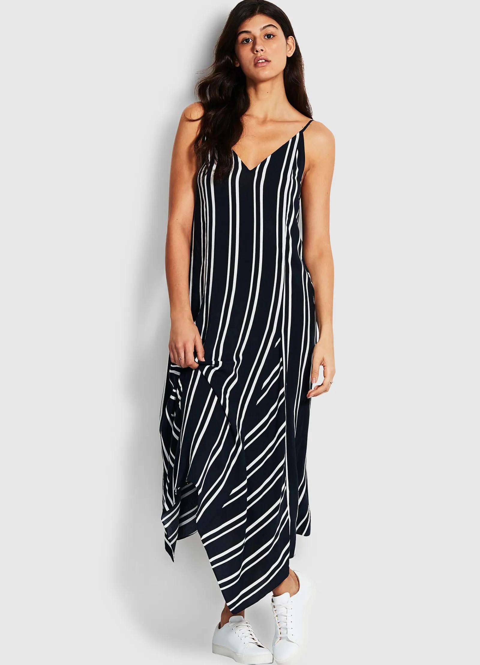 Seafolly Summer Sea Stripe Dress - Navy Stripe