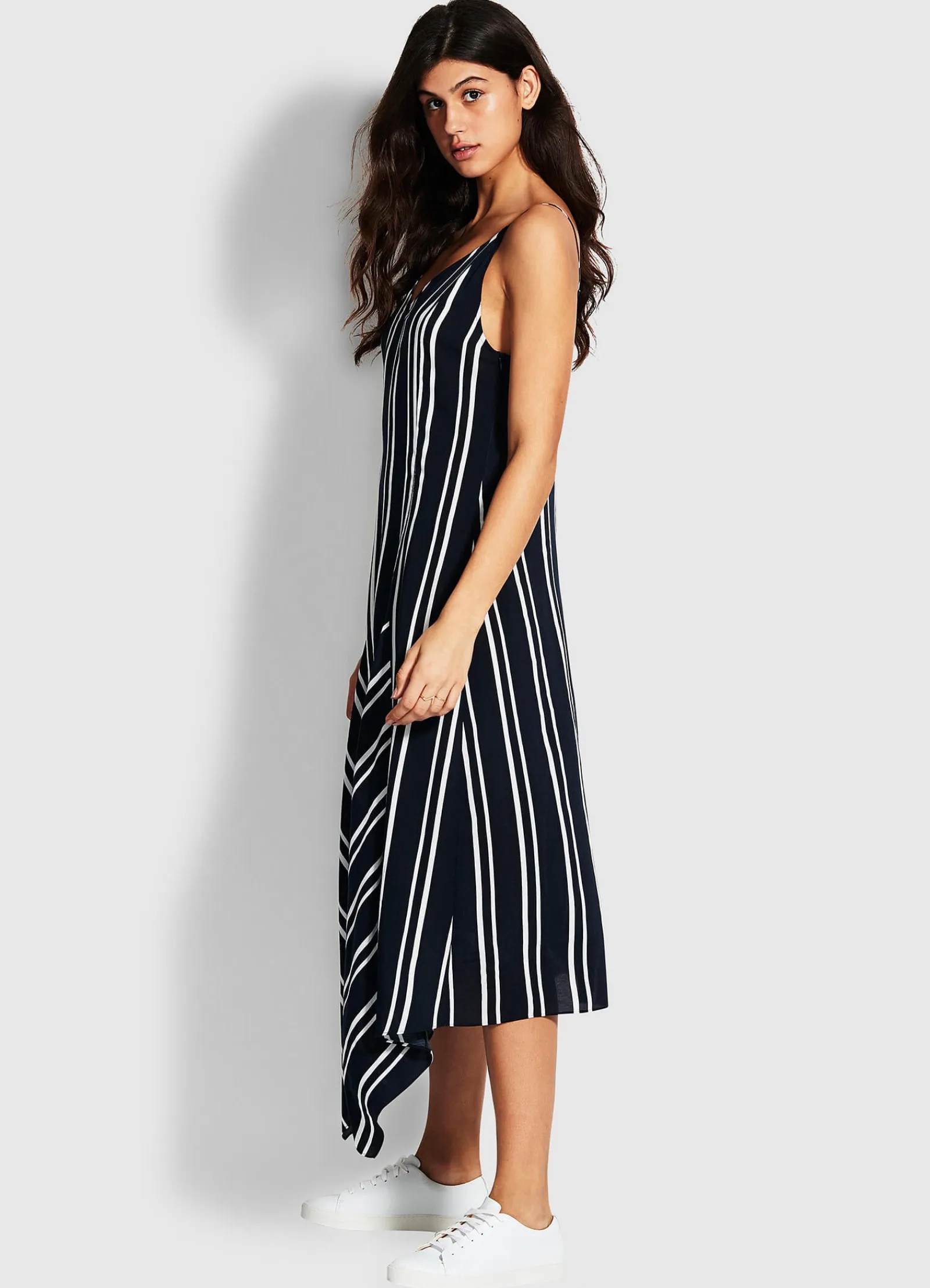 Seafolly Summer Sea Stripe Dress - Navy Stripe