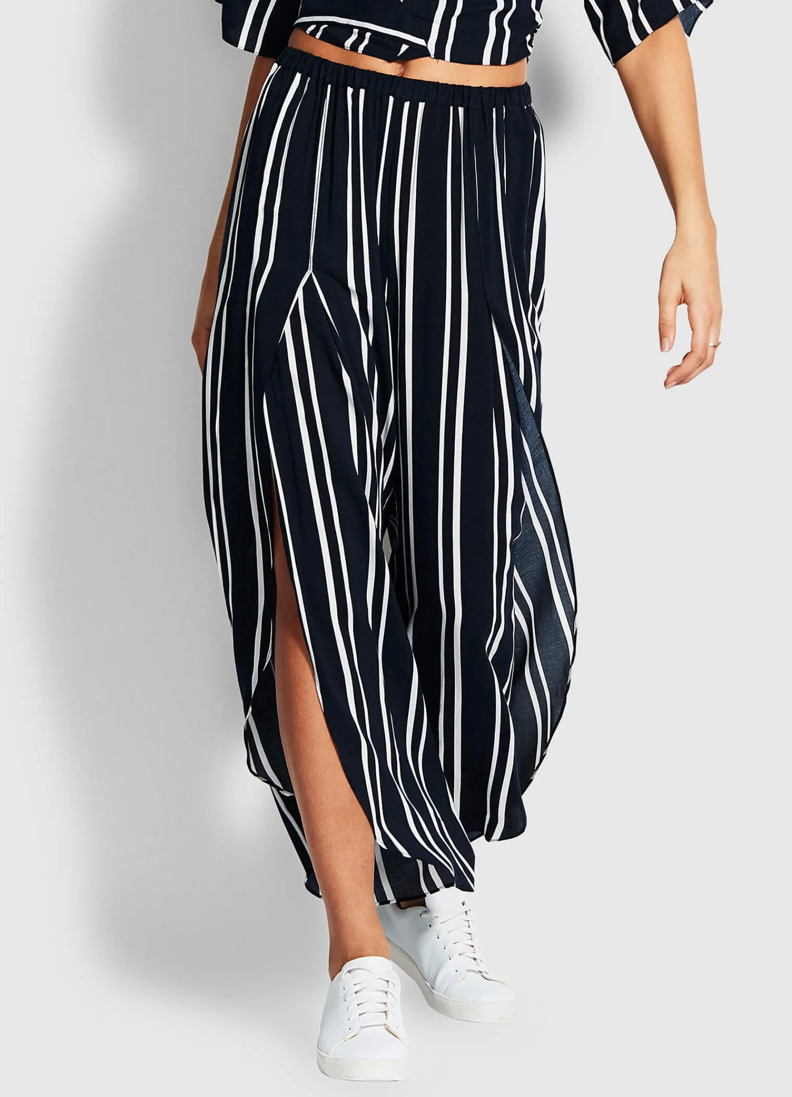 Seafolly Summer Sea Stripe Pants - Navy Stripe