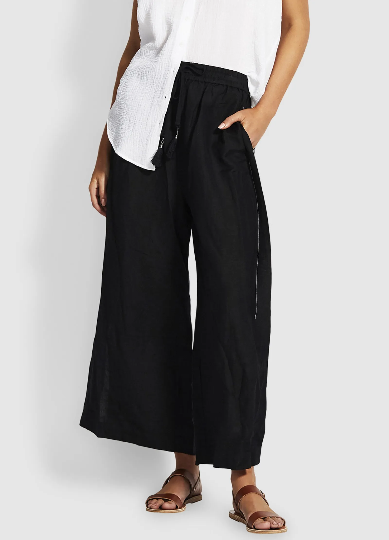 Seafolly Weekender Linen Pant -