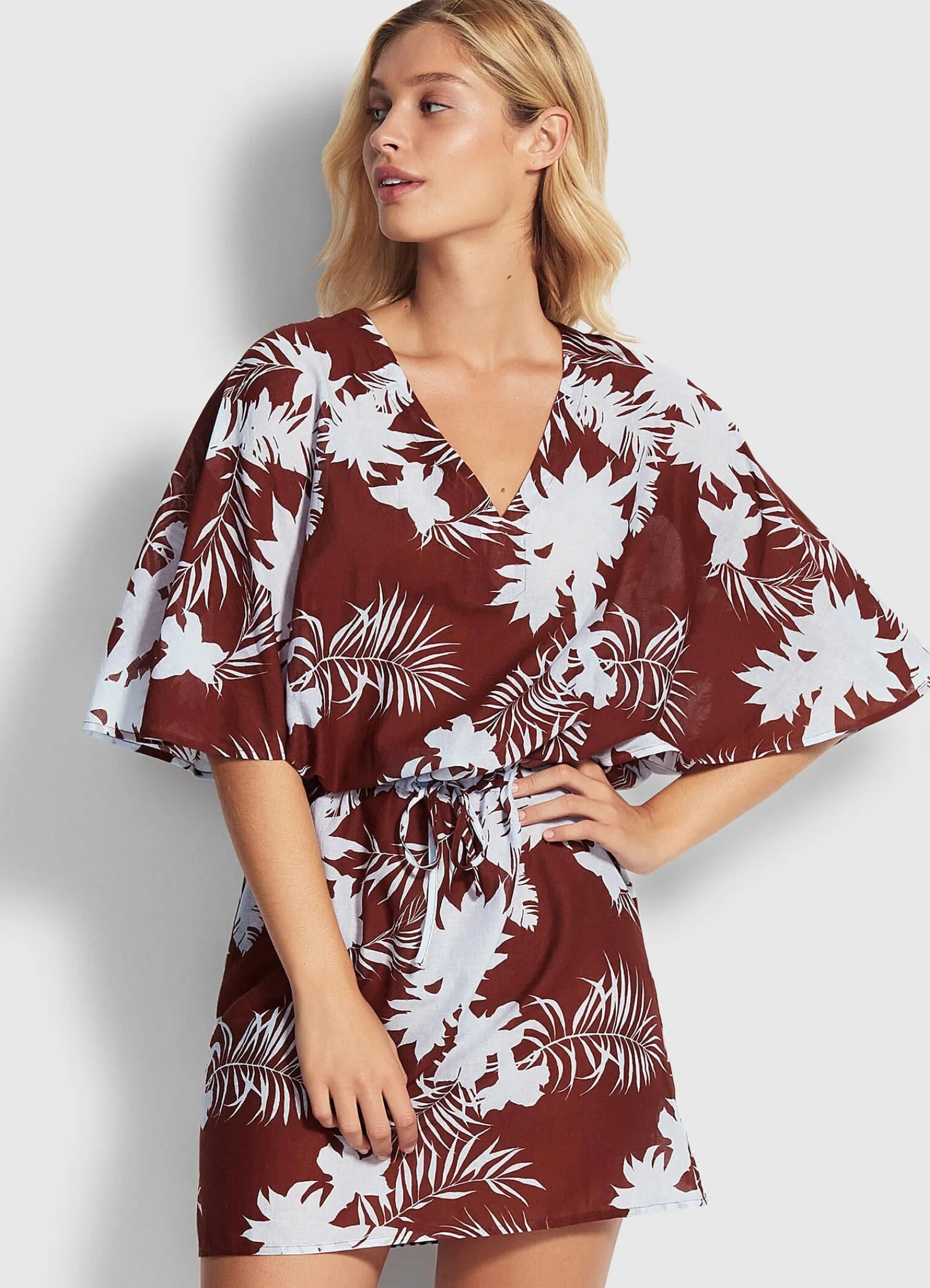 Seafolly Wild Tropics Kaftan -